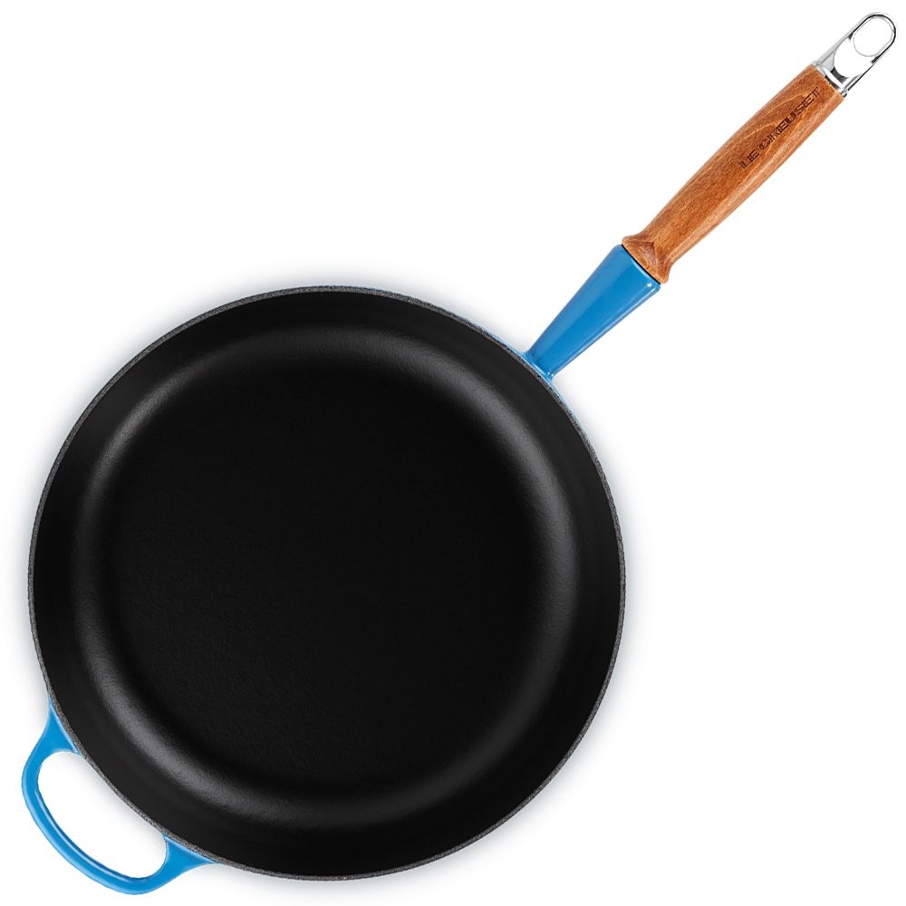 Le Creuset - Sauté Pan with wooden handle 28 cm Le Creuset - Sauté Pan with wooden handle 28 cm
