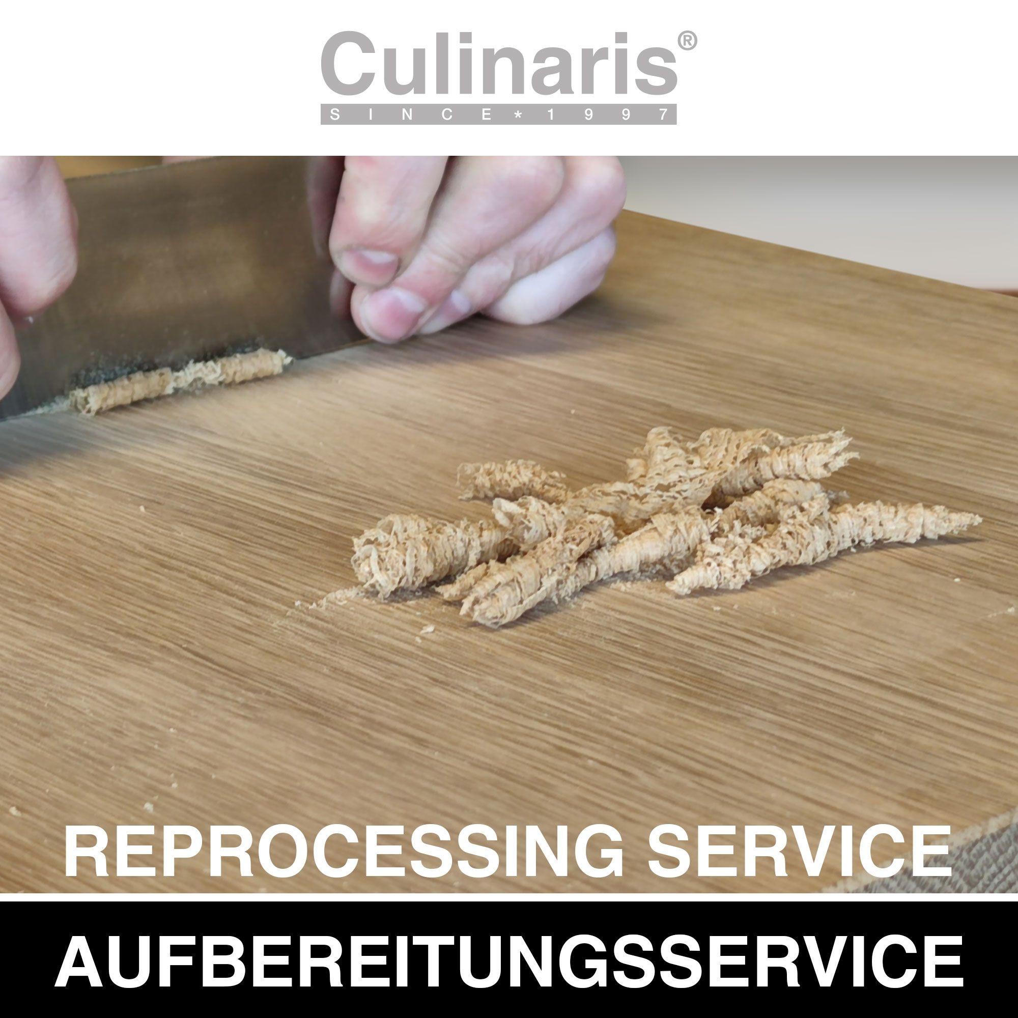 Culinaris - cutting board preparation