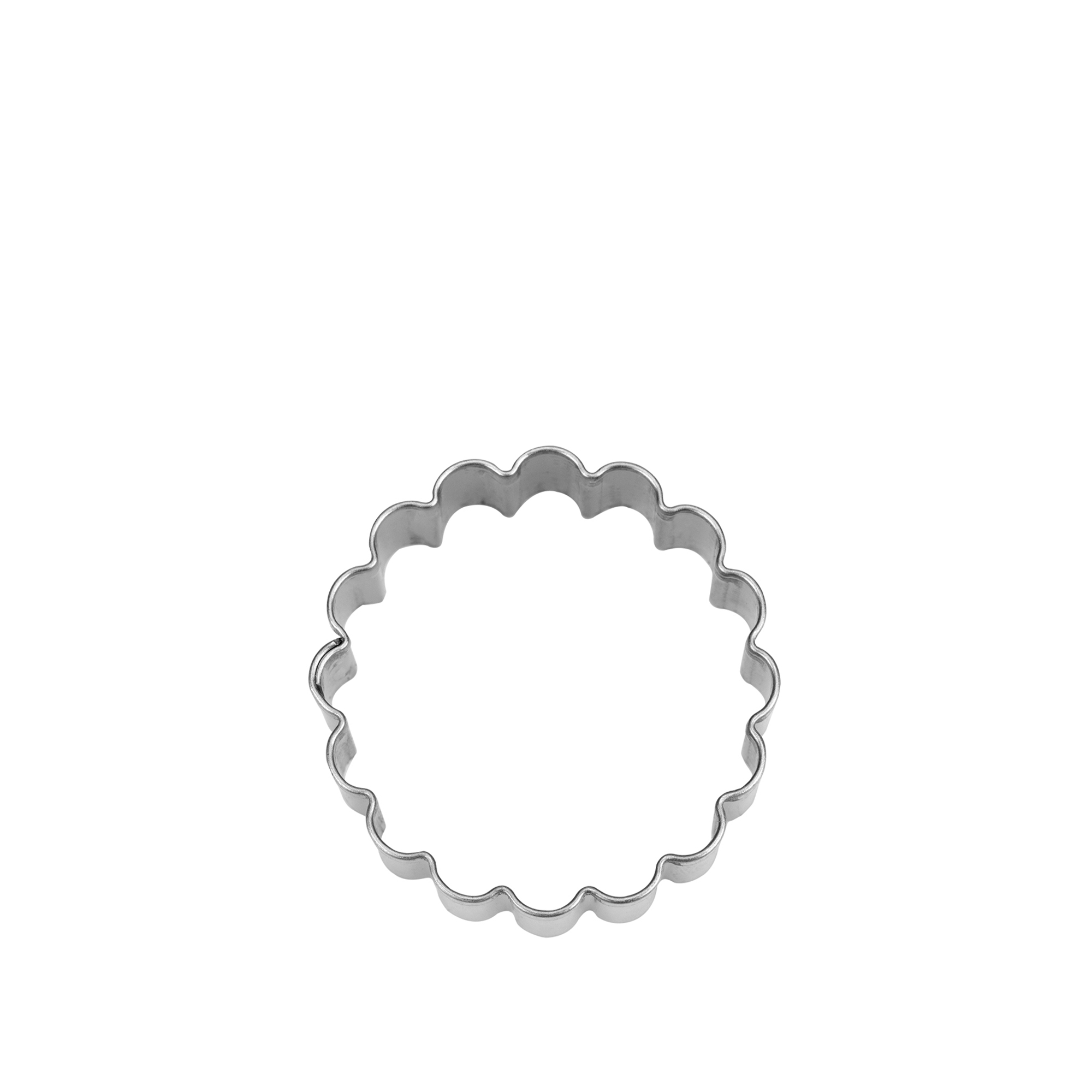 Städter - Linzer cookie cutter ring wavy stainless steel ø 4 cm / H 1.5 cm
