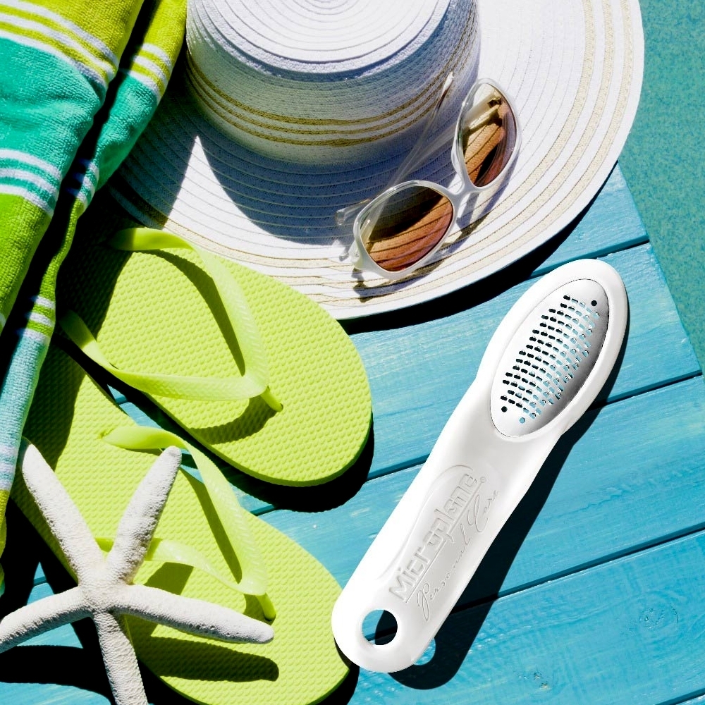 Microplane - Premium Fußfeile - weiß Microplane - Premium Fußfeile - weiß