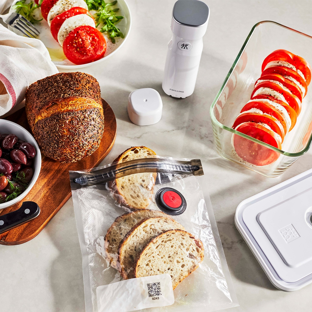 ZWILLING - Vacuum Starter Set M/L | FRESH & SAVE | Glass | 7 pieces