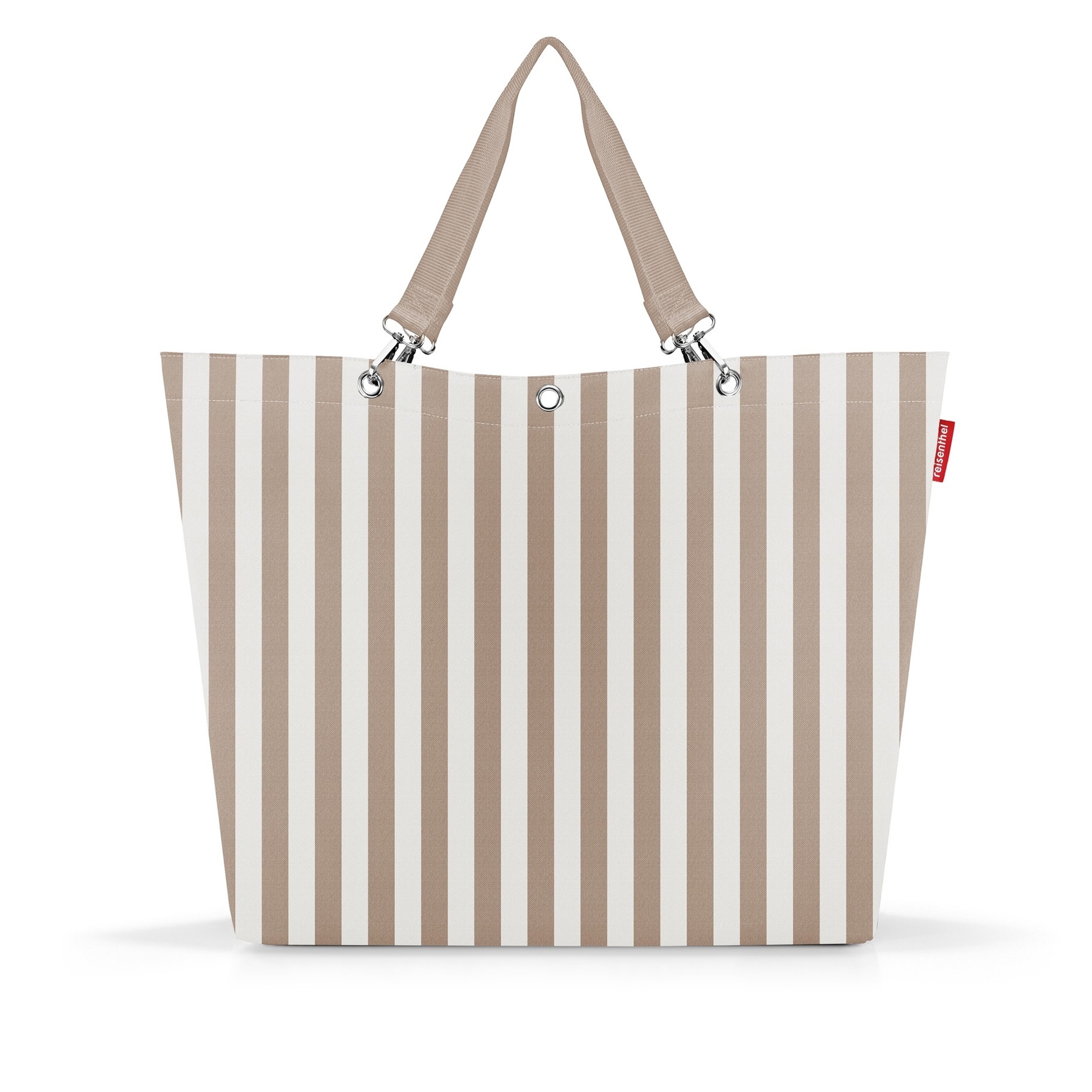 reisenthel - shopper XL -  summerstripes coffee