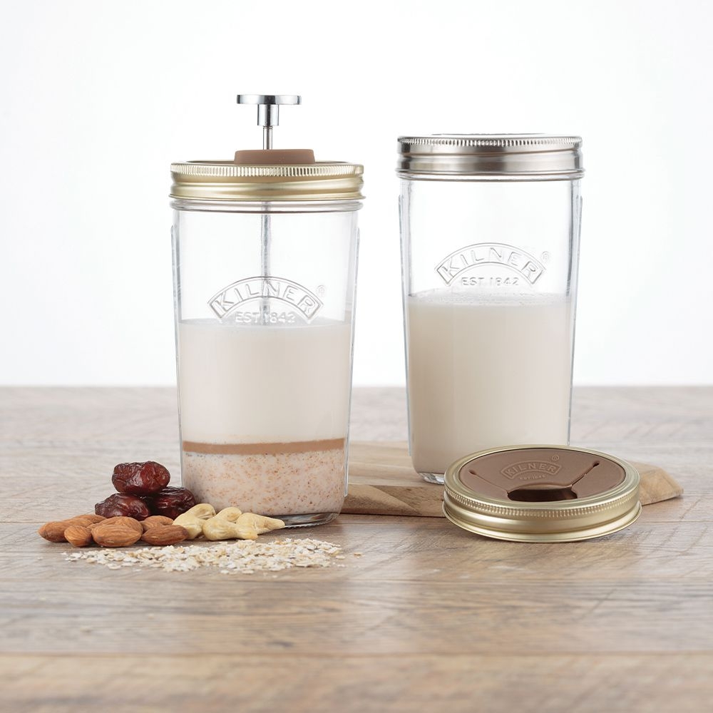 Kilner - Nussgetränke-Set - 2 x 500 ml