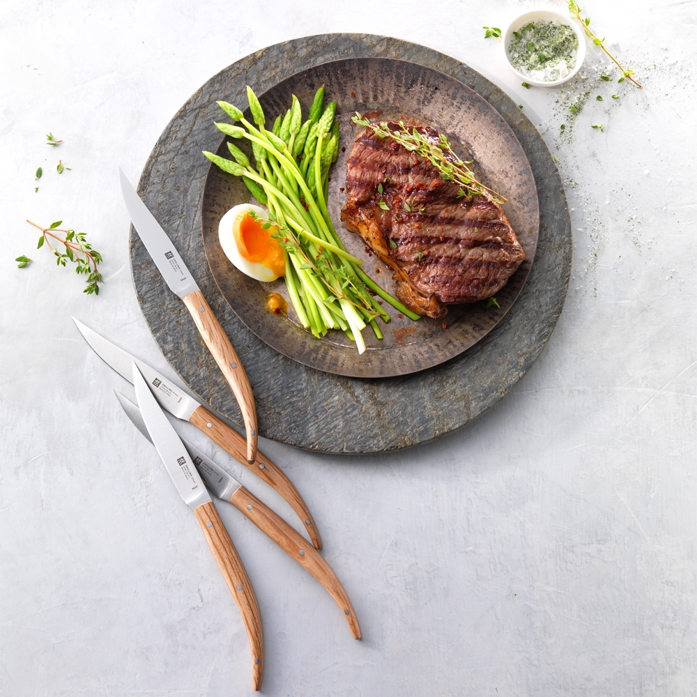 ZWILLING - Steakmesserset | Steineiche | 4-tlg ZWILLING - Steakmesserset | Steineiche | 4-tlg