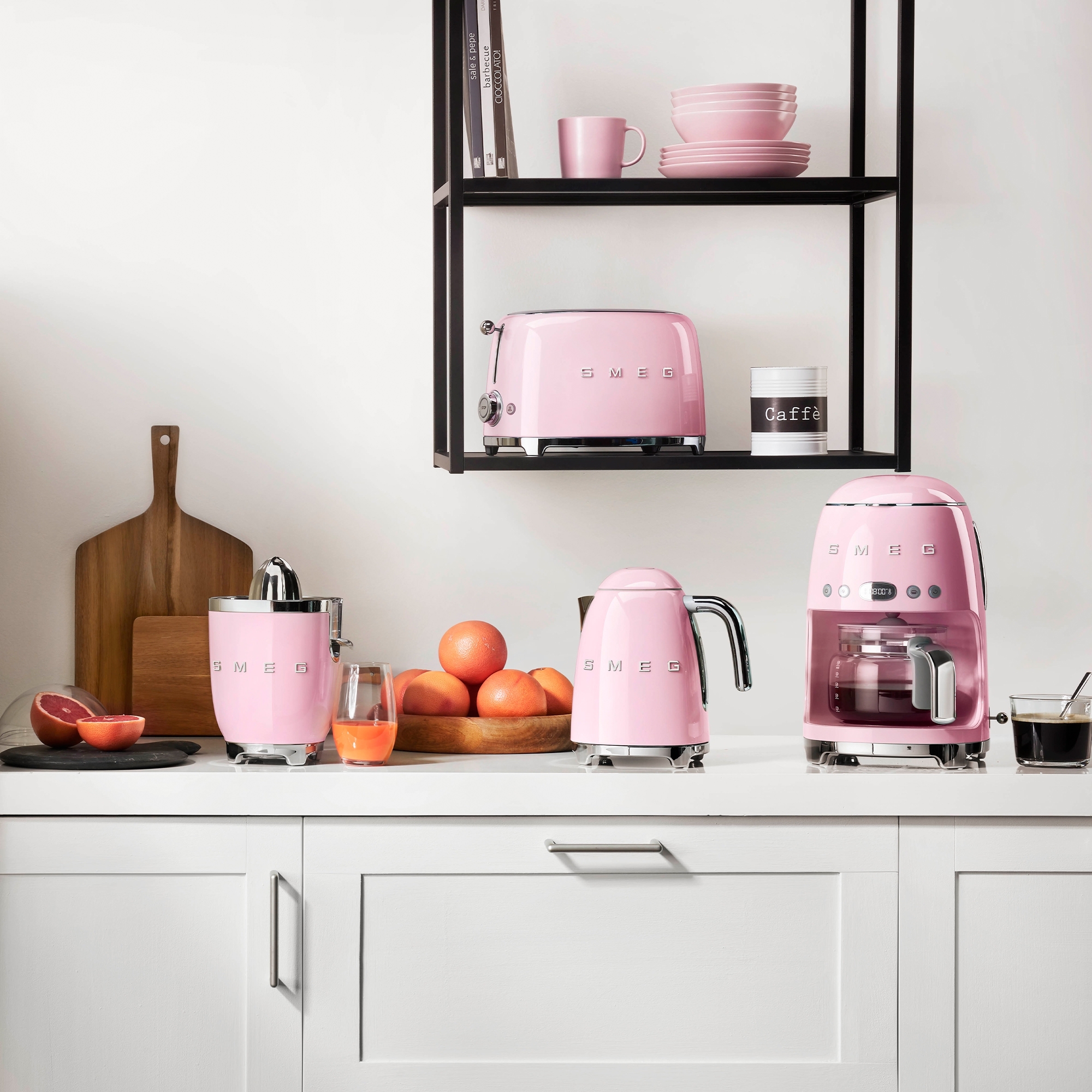 Smeg - Filter-Kaffeemaschine - Designlinie Stil Der 50° Jahre