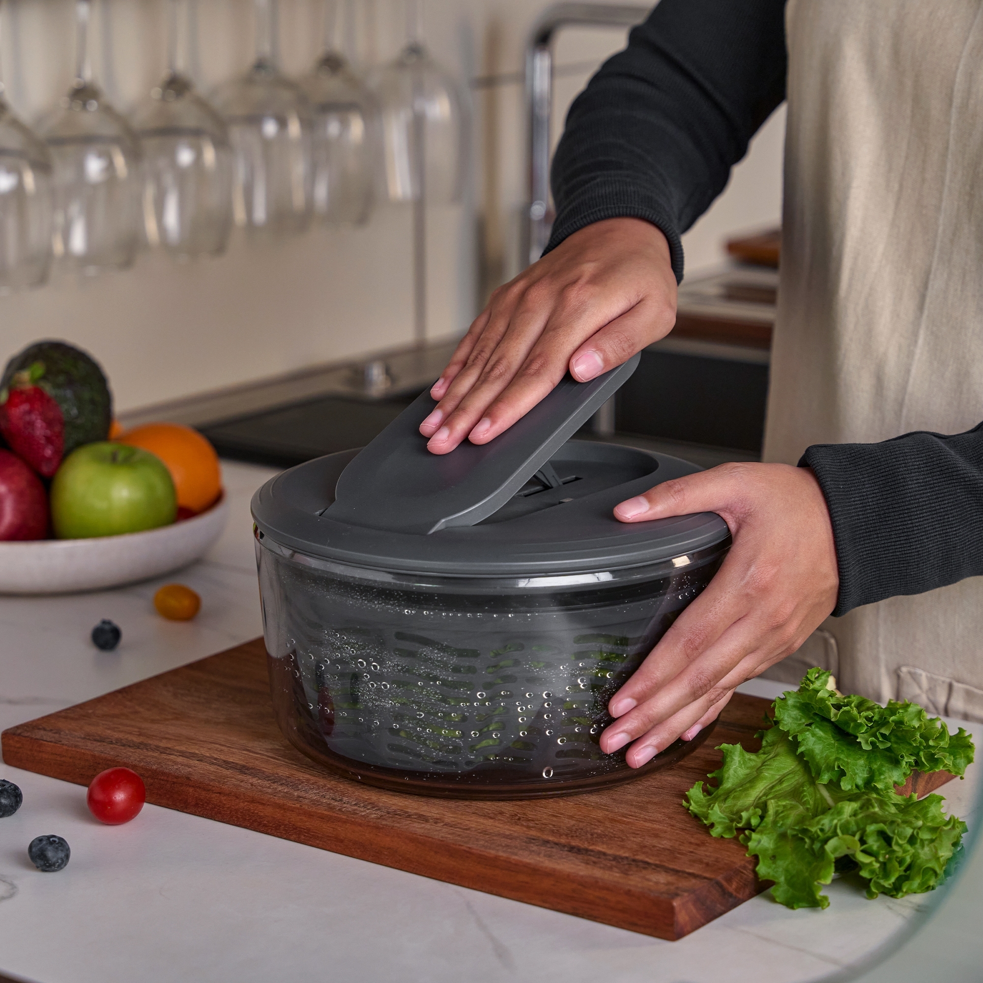 Zyliss - Swift Dry Salad Spinner - Ø 23 cm | Plastic
