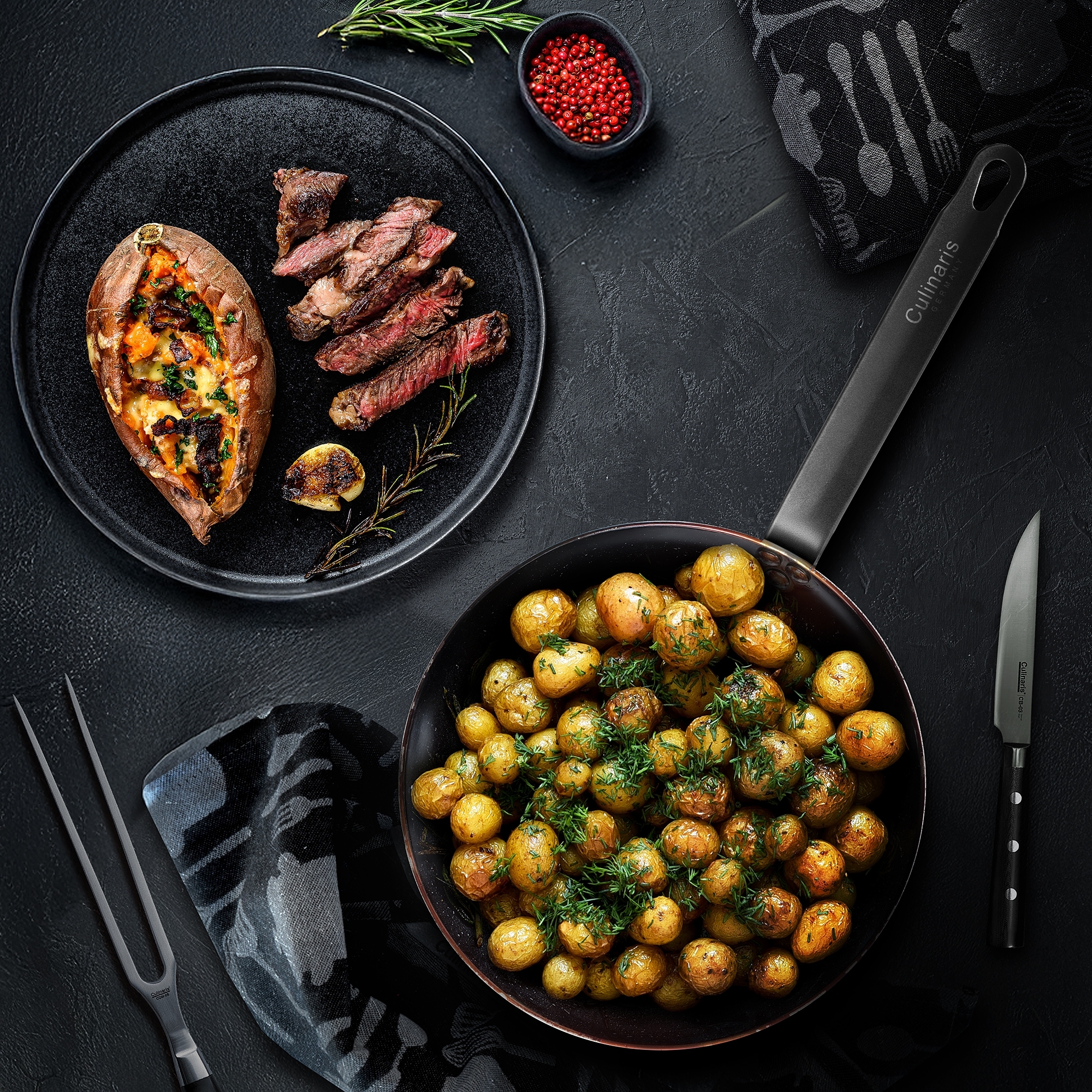 Iron Pan - Fierro Classico - 24 cm | Culinaris Iron Pan - Fierro Classico - 24 cm | Culinaris