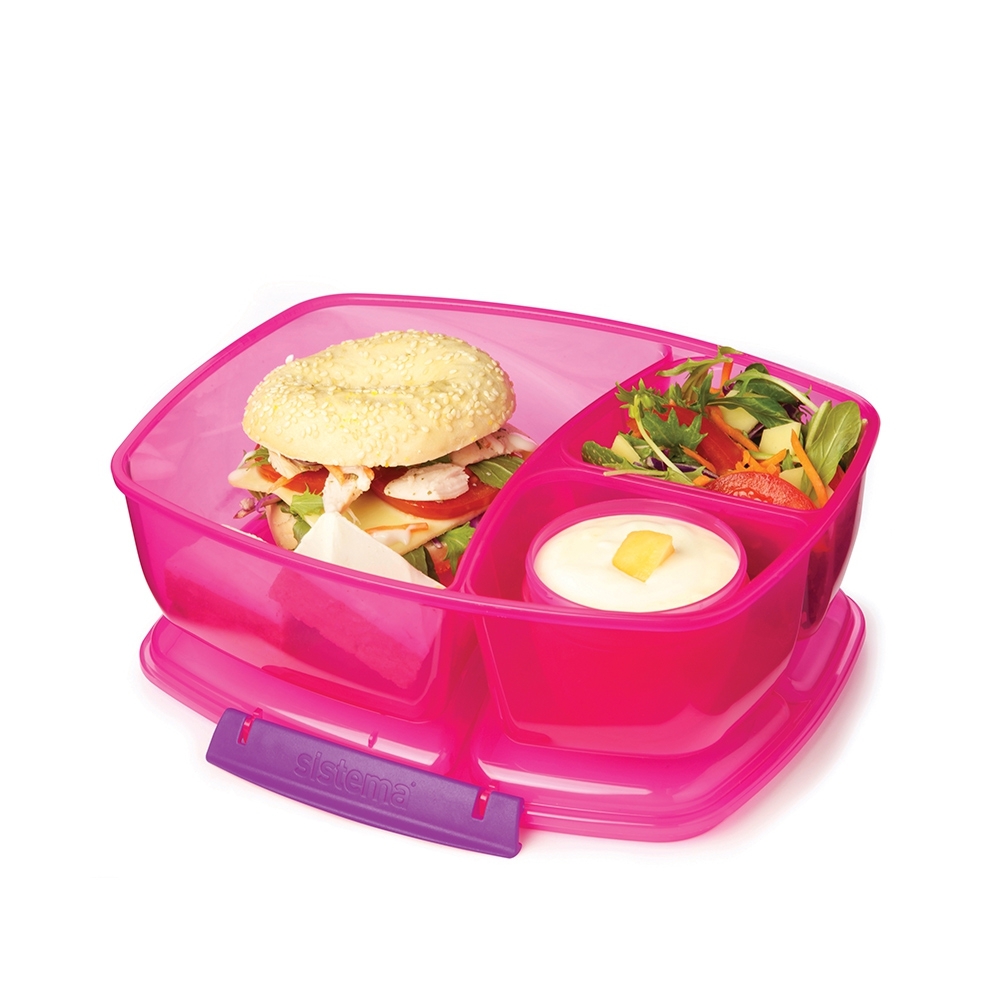 sistema - Triple Split with Yogurt Pot