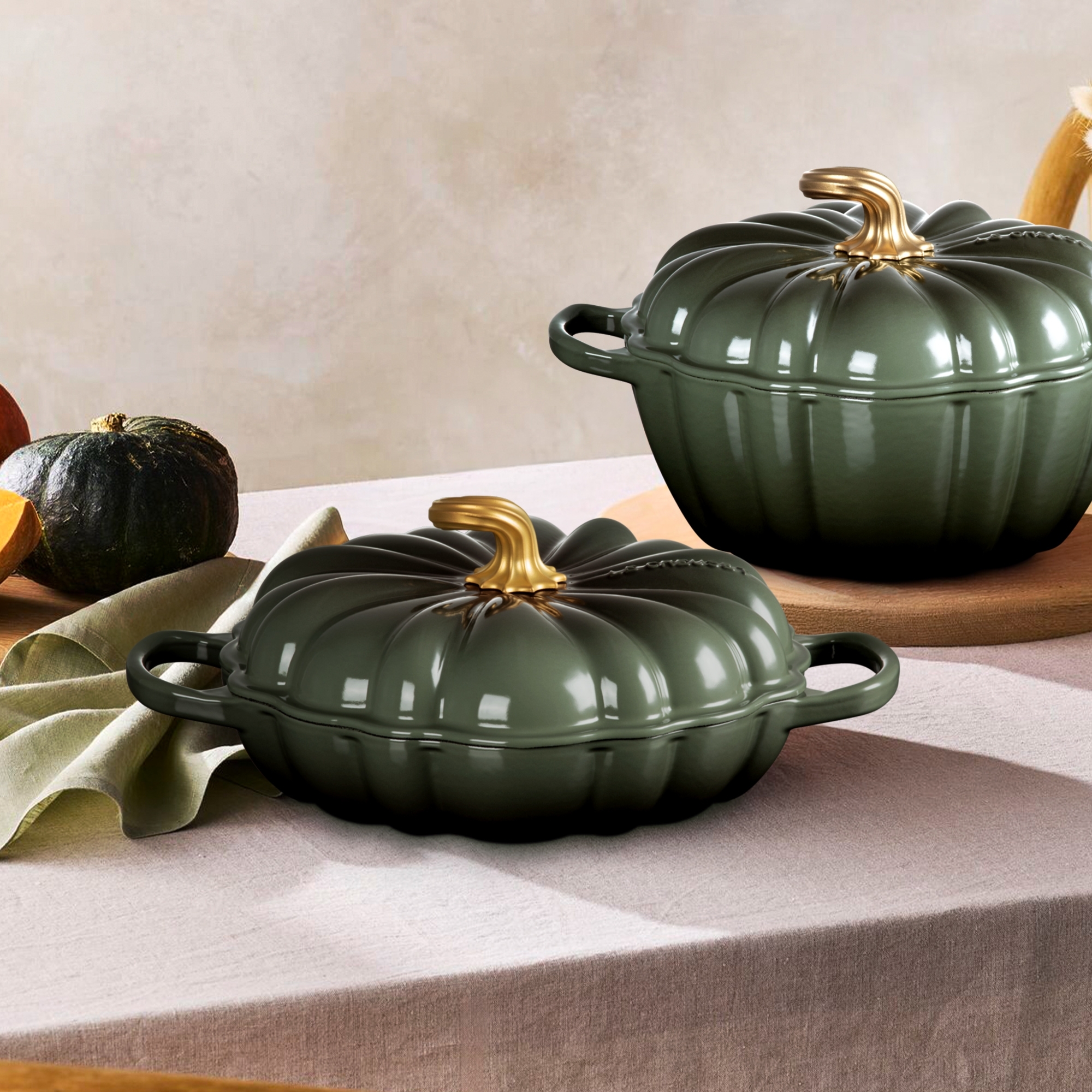 Le Creuset - Gourmet-Profitopf Kürbis 28 cm 2,5 L - Thyme