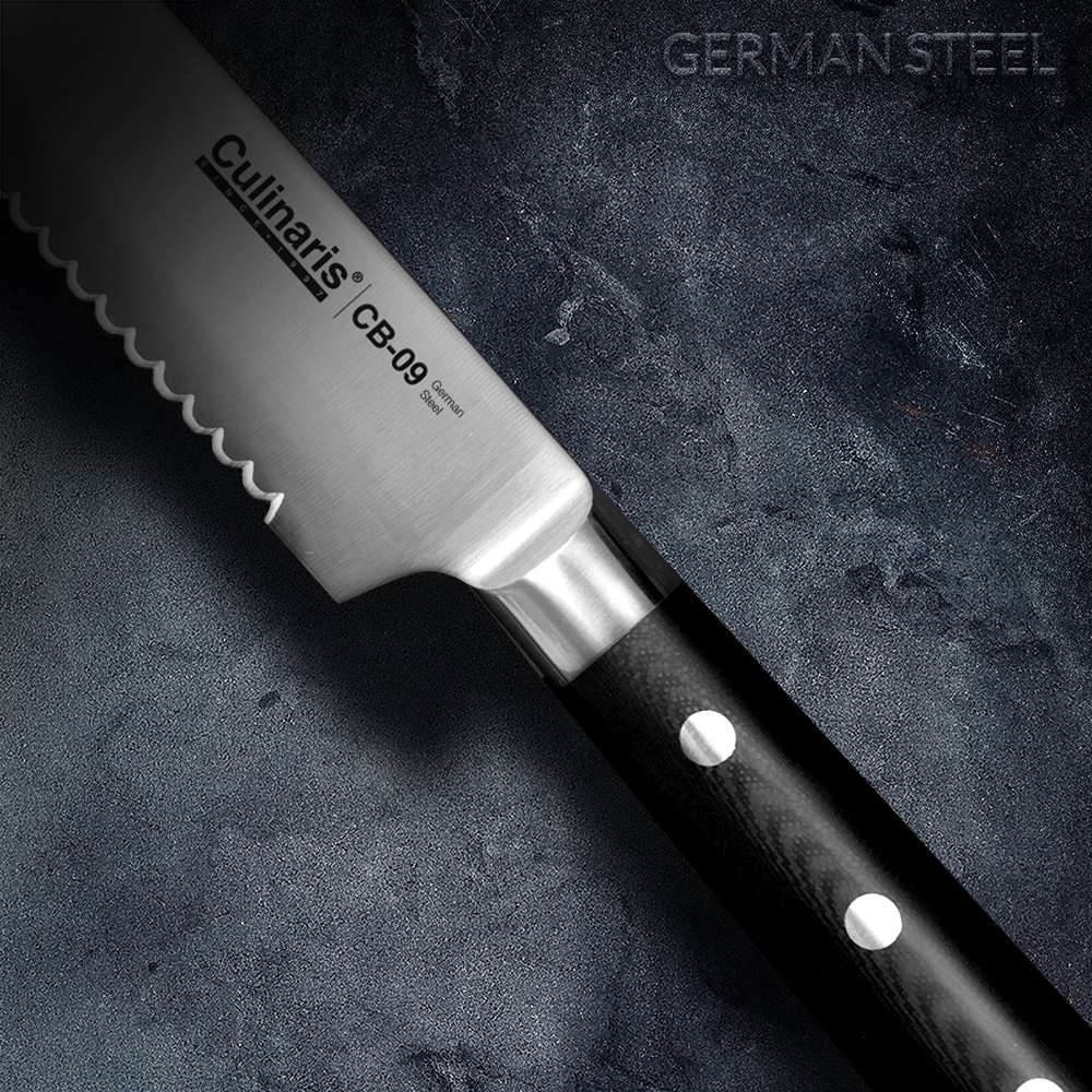 Brotmesser - Black Serie - 25 cm - CB-09 | Culinaris Brotmesser - Black Serie - 25 cm - CB-09 | Culinaris