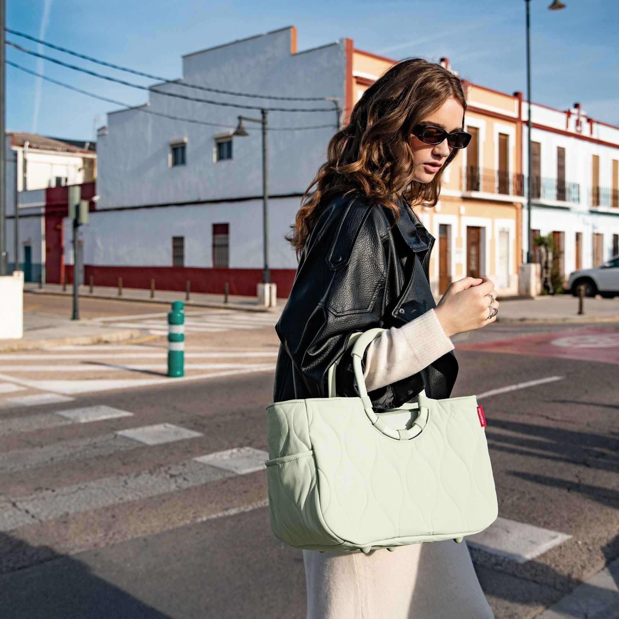 reisenthel - loopshopper M - puffer iced matcha