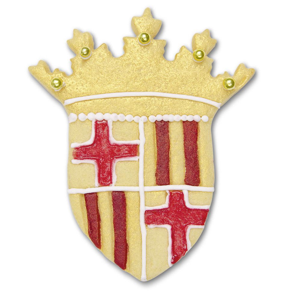 Städter - Cookie cutter Barcelona coat of arms - 9 cm