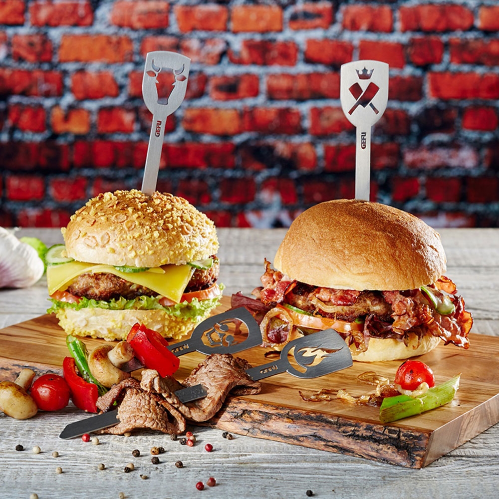 Gefu - Hamburger skewers TORRO Taurus / Meat Cleaver