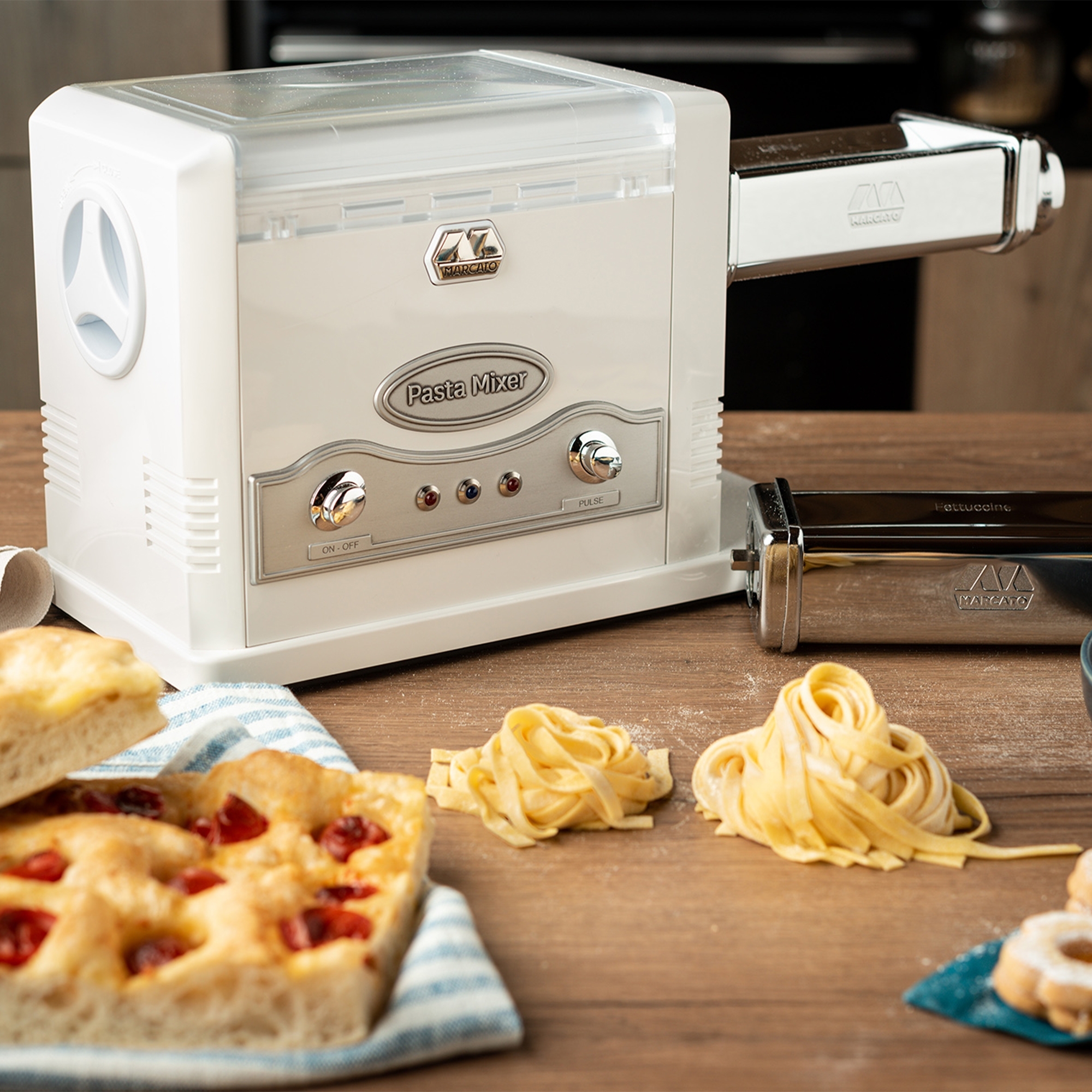 Marcato - Zahnräder Set für elektrische Knetmaschine "Pasta Fresca" - Ersatzteil