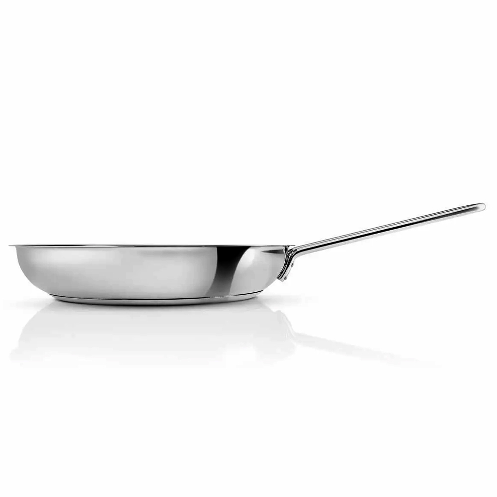 Eva Trio - Stainless Steel Frying pan 24 cm | Slip-Let® Laser Titanium