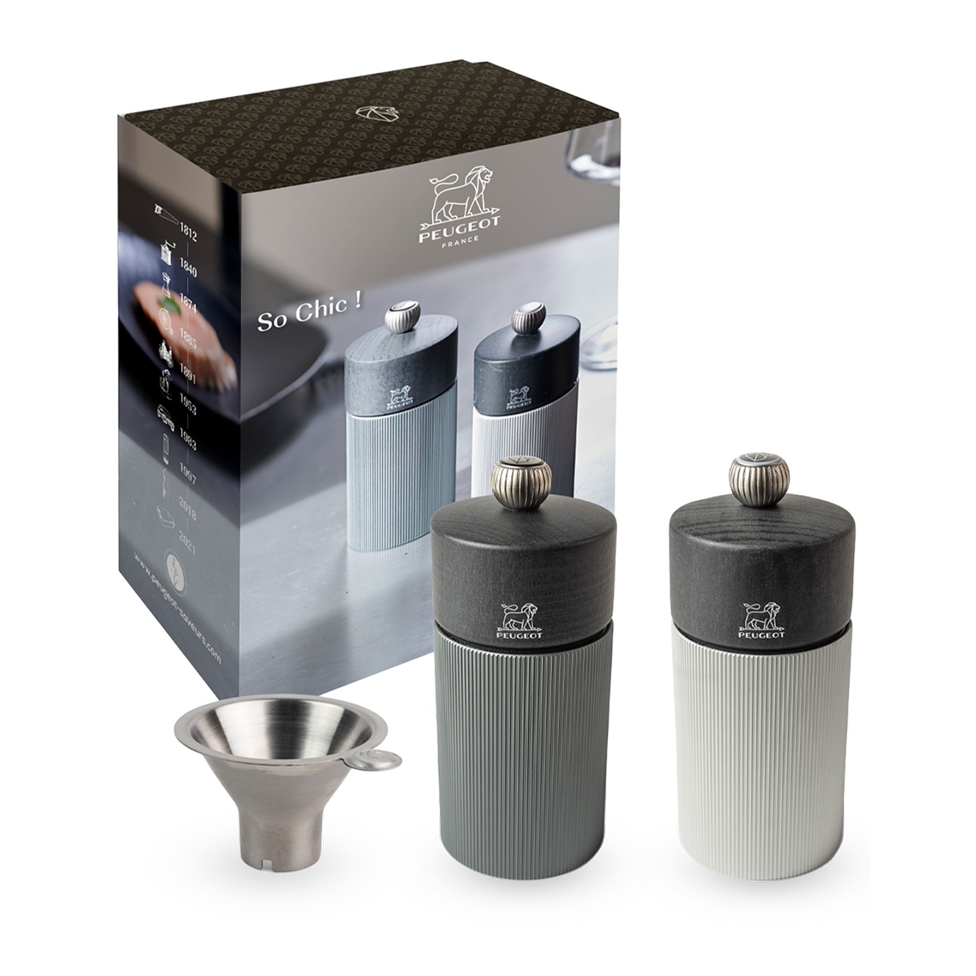 PSP Peugeot -  Pfeffer und Salz-Mühlenduo - 12cm