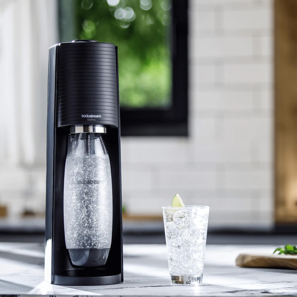 SODASTREAM - Sparkling Water Maker TERRA Black