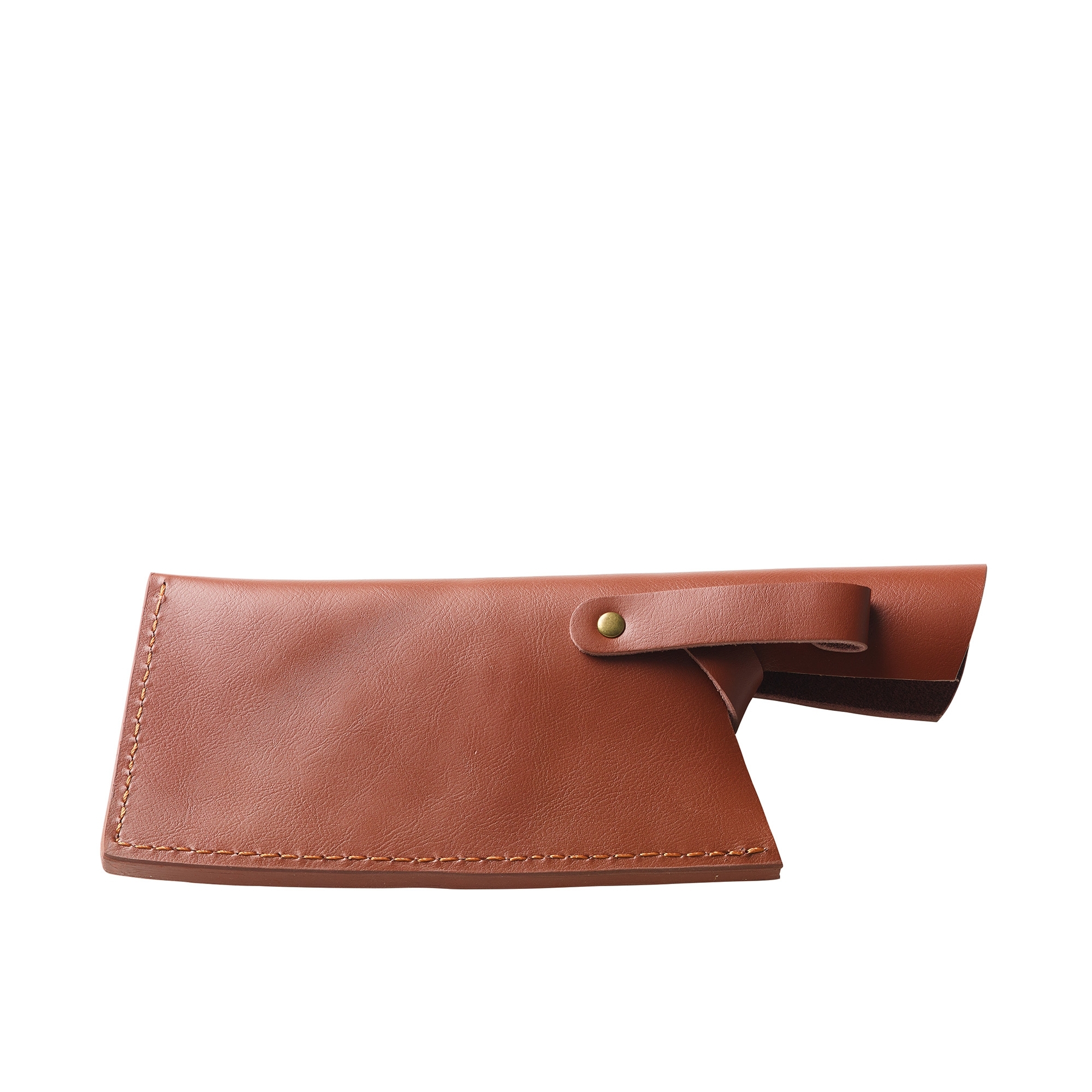 ZASSENHAUS CLEAVER 17 cm chef’s knife in brown leather sheat