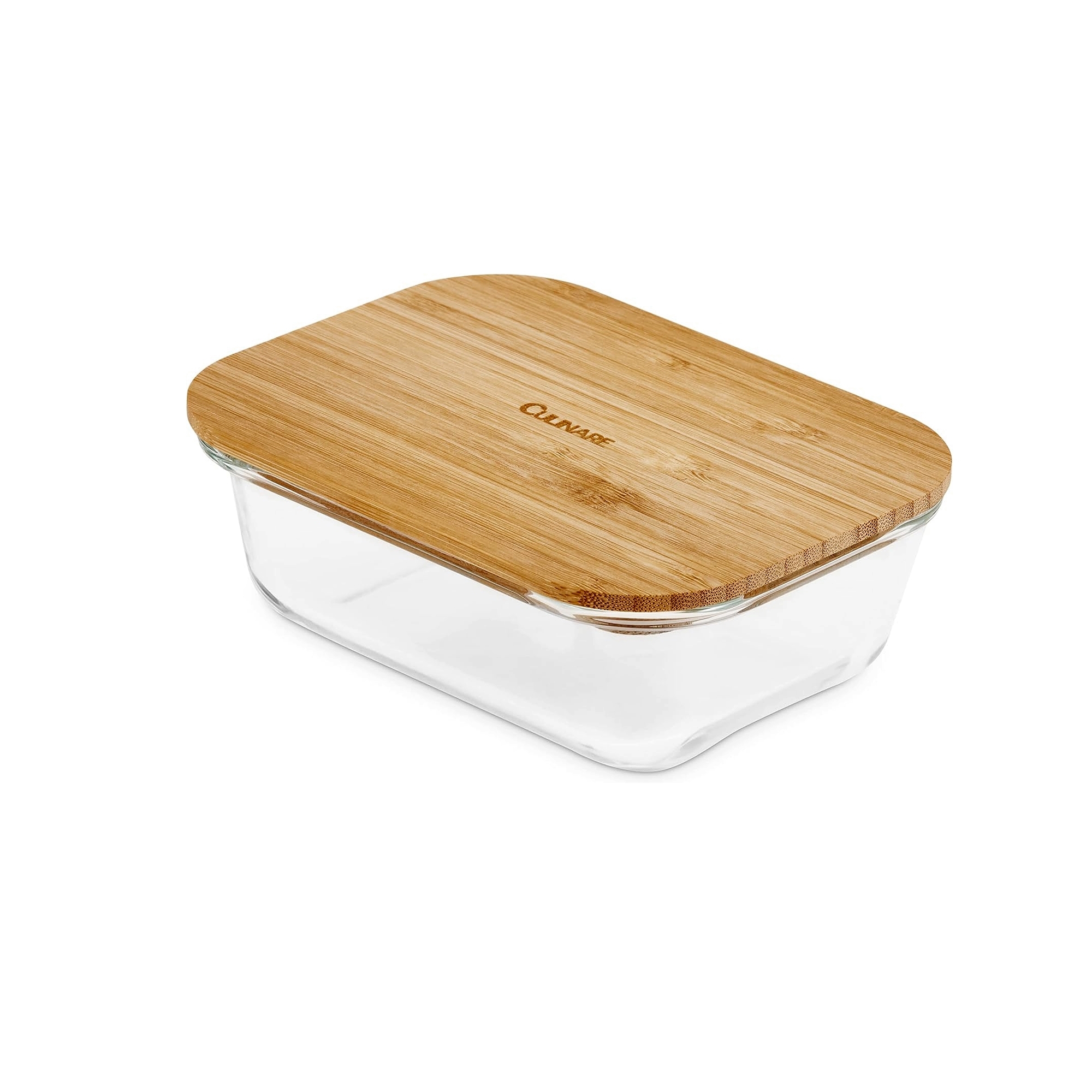 Culinare Naturals - Storage jars with bamboo lids - 370 ml
