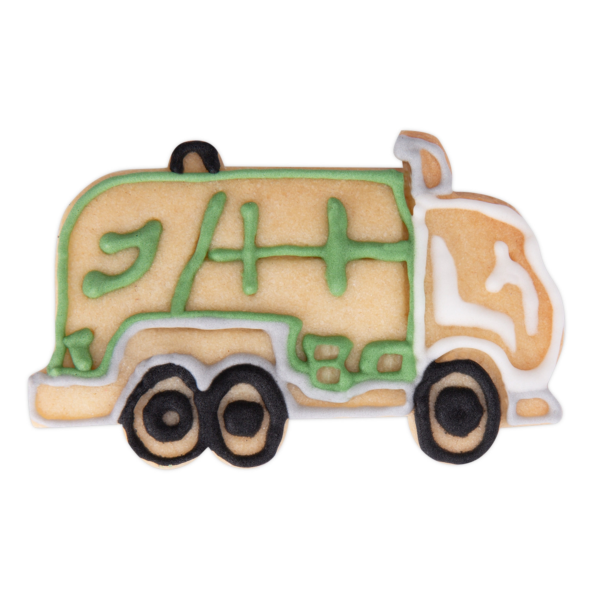 Städter - cookie cutter garbage truck 7.5 cm - orange