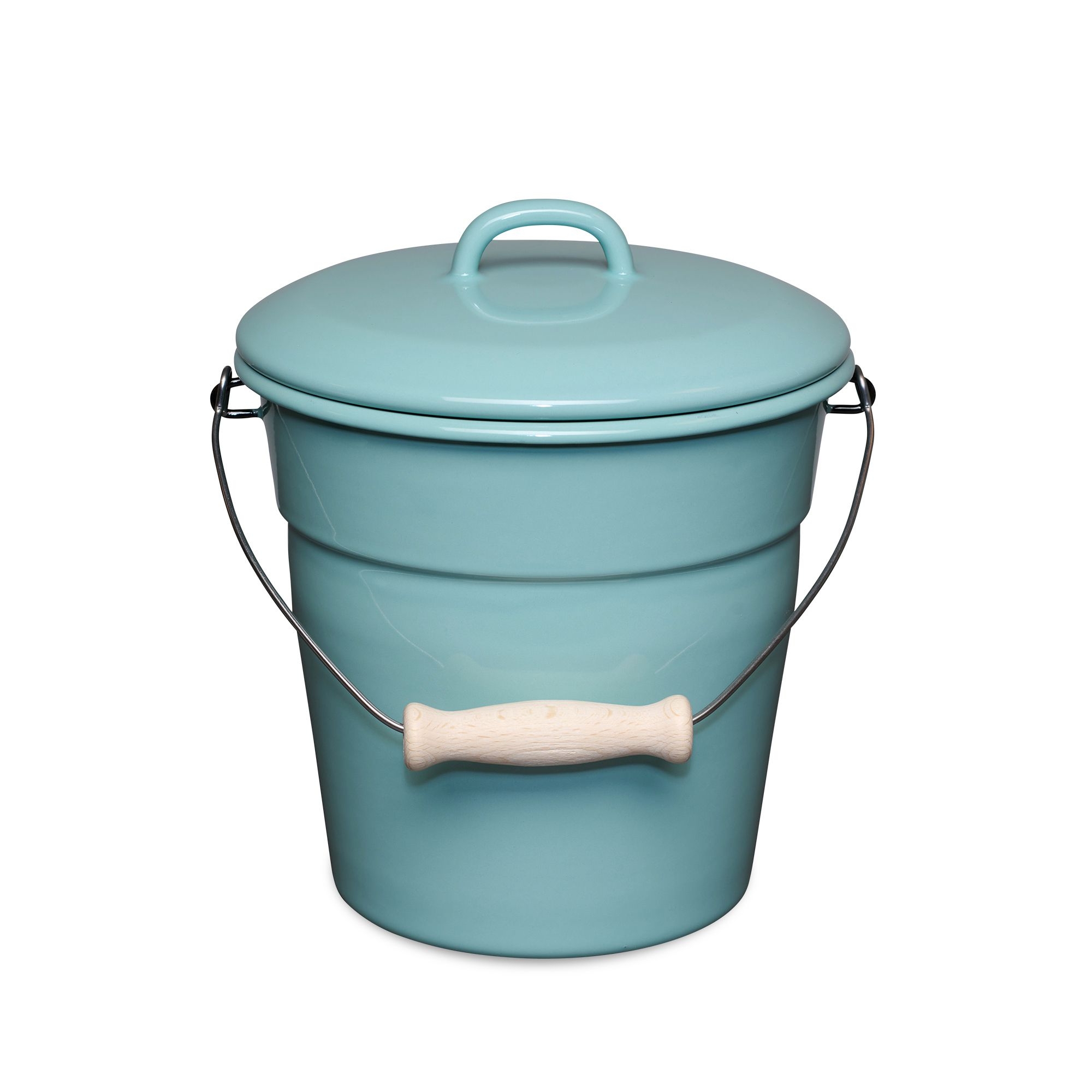 Riess CLASSIC - All-purpose bucket with lid 20 cm Nature Green Light Riess CLASSIC - All-purpose bucket with lid 20 cm Nature Green Light