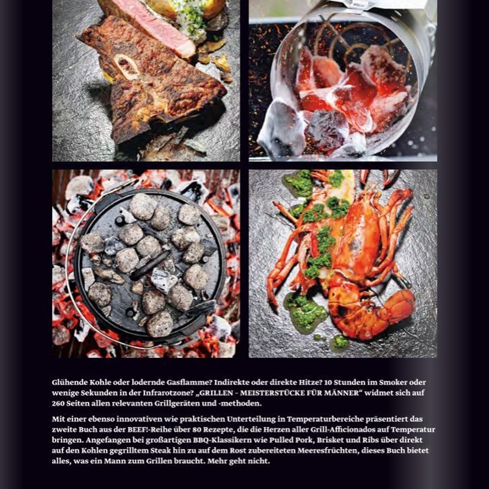 BEEF! - Kochbuch Band 2 - Grillen BEEF! - Kochbuch Band 2 - Grillen