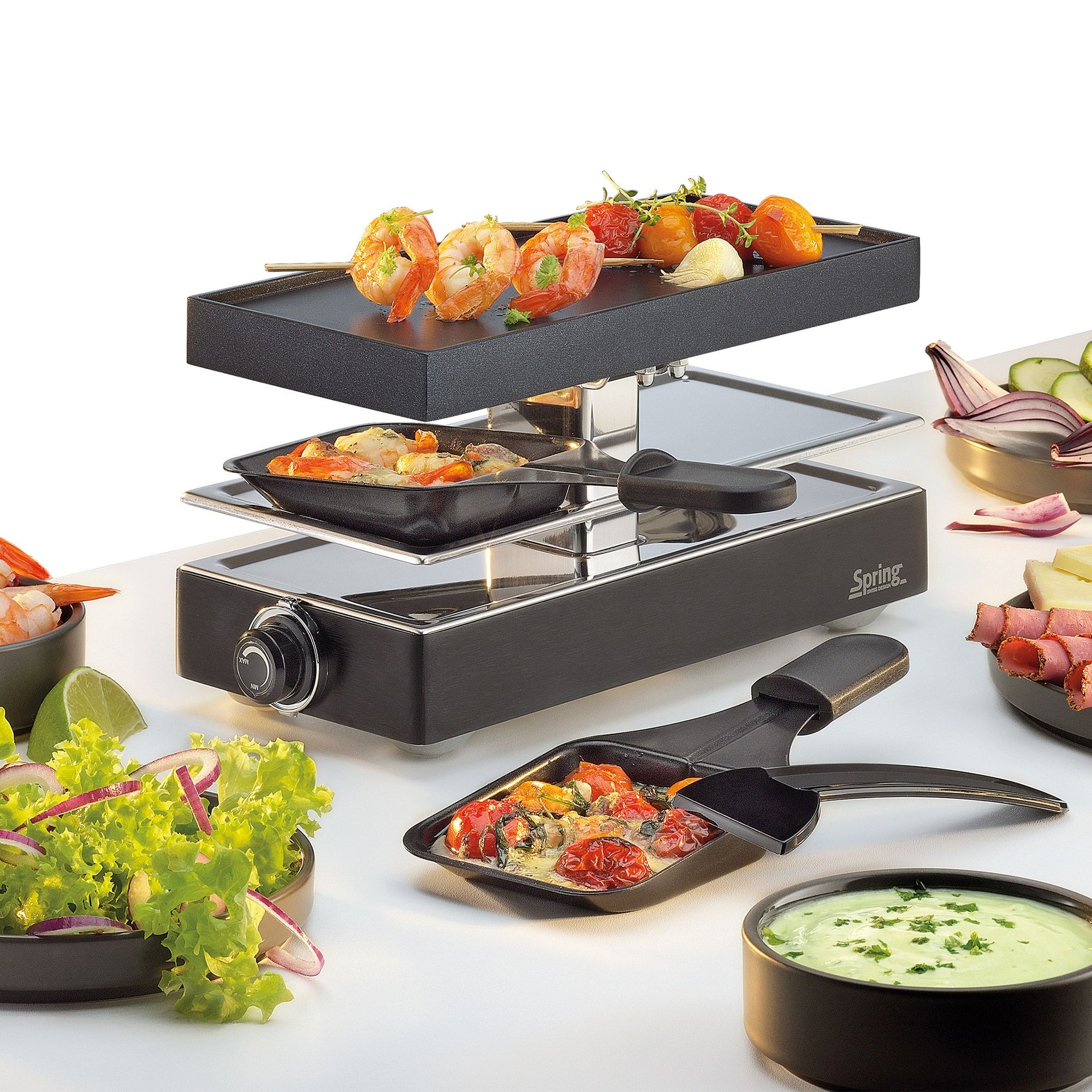 Spring - RACLETTE2 CLASSIC griddle plate Spring - RACLETTE2 CLASSIC griddle plate