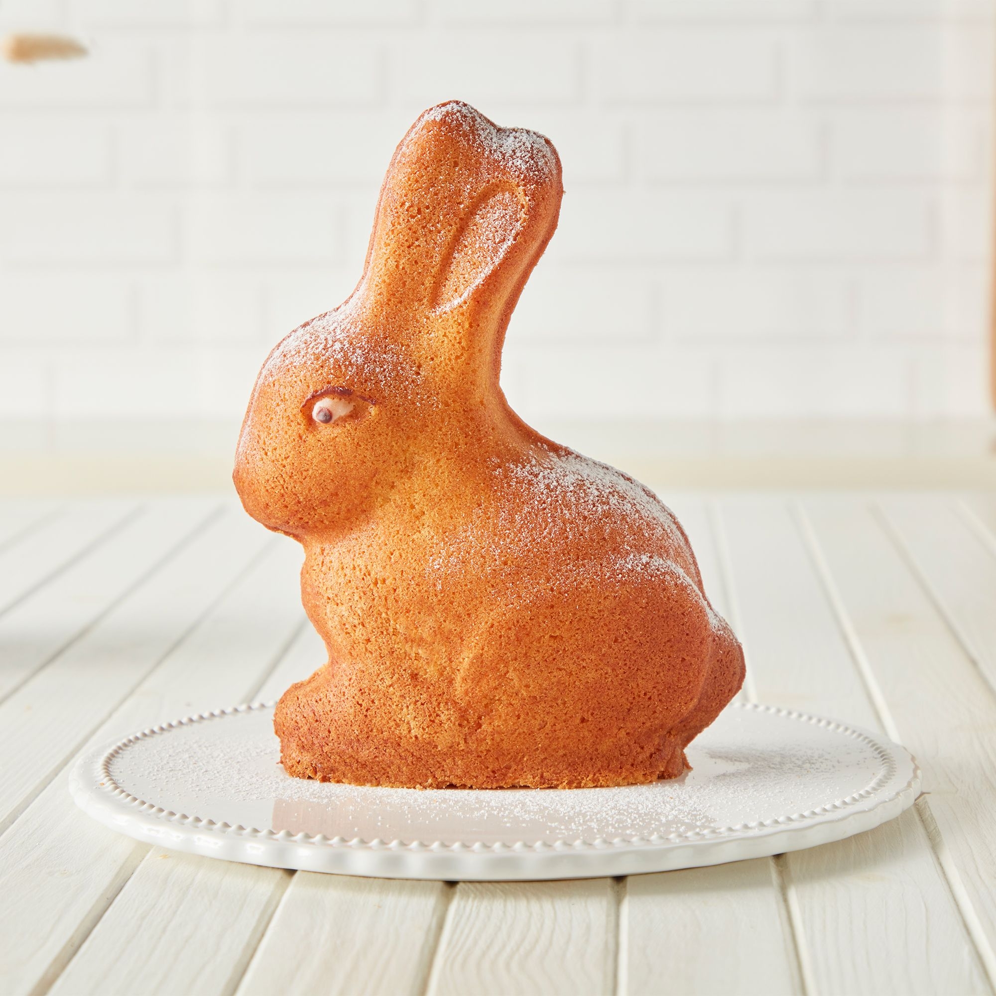 Birkmann - 3D Easter Bunny Baking Tin - All you need is spring - 24 x 24 cm - 1000 ml