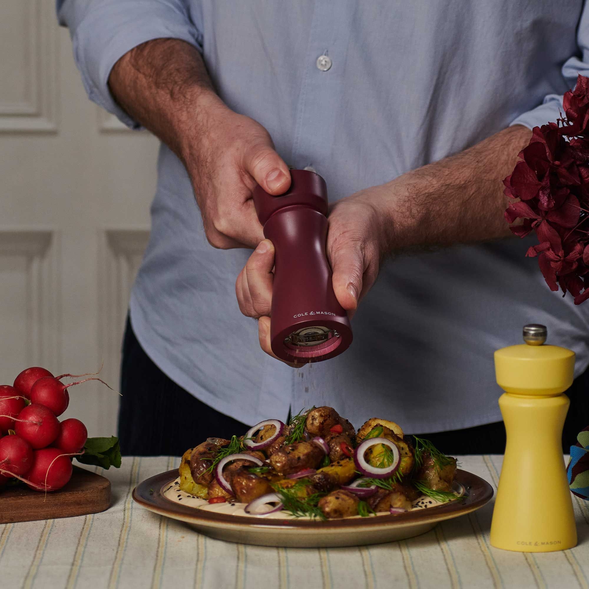 COLE & MASON - Kenton Pepper and Salt Mill - Sichuan Pepper