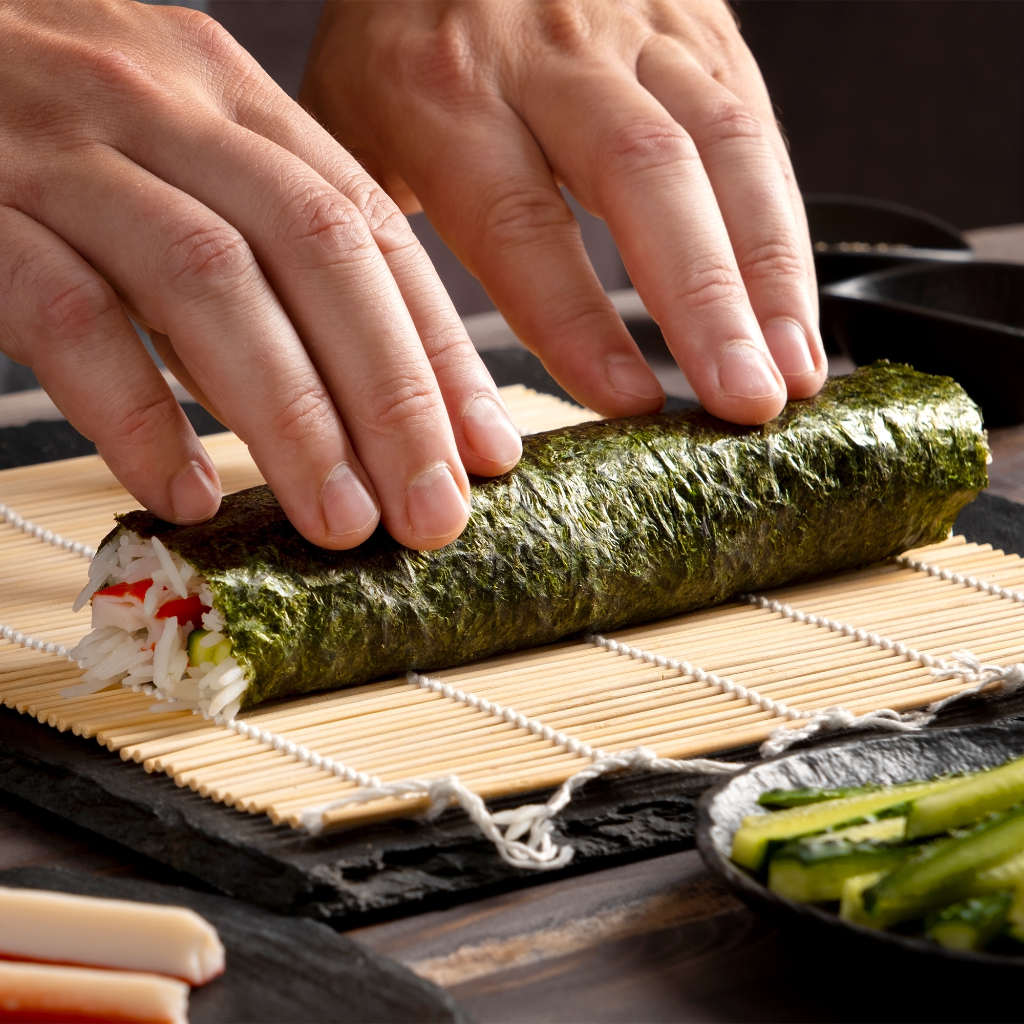 Sushimatte - Bamboo - 24 cm x 24 cm | Culinaris Sushimatte - Bamboo - 24 cm x 24 cm | Culinaris