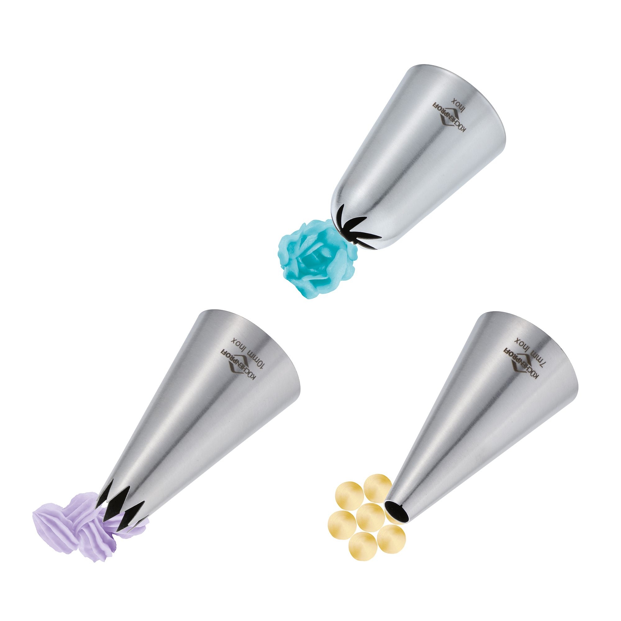 Küchenprofi - Piping Bag Set - BAKE - 5-piece set