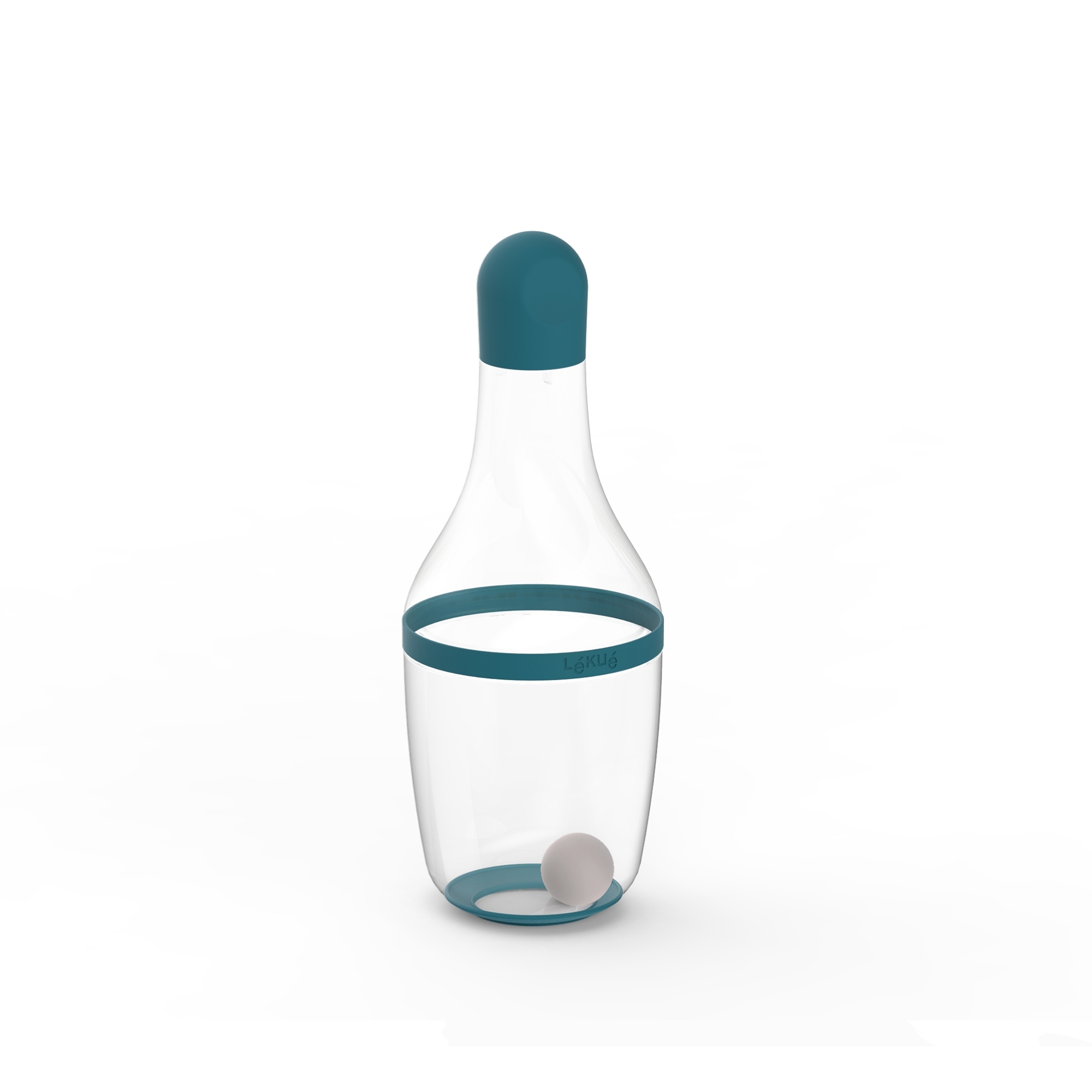 Lékué - Dressing Shaker, turquoise