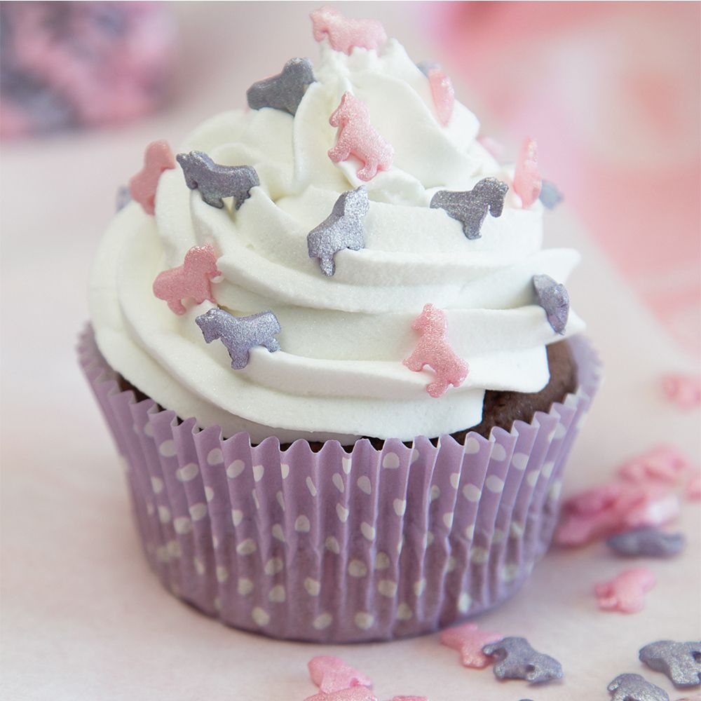 Städter - Unicorn sprinkle decor - pink/purple