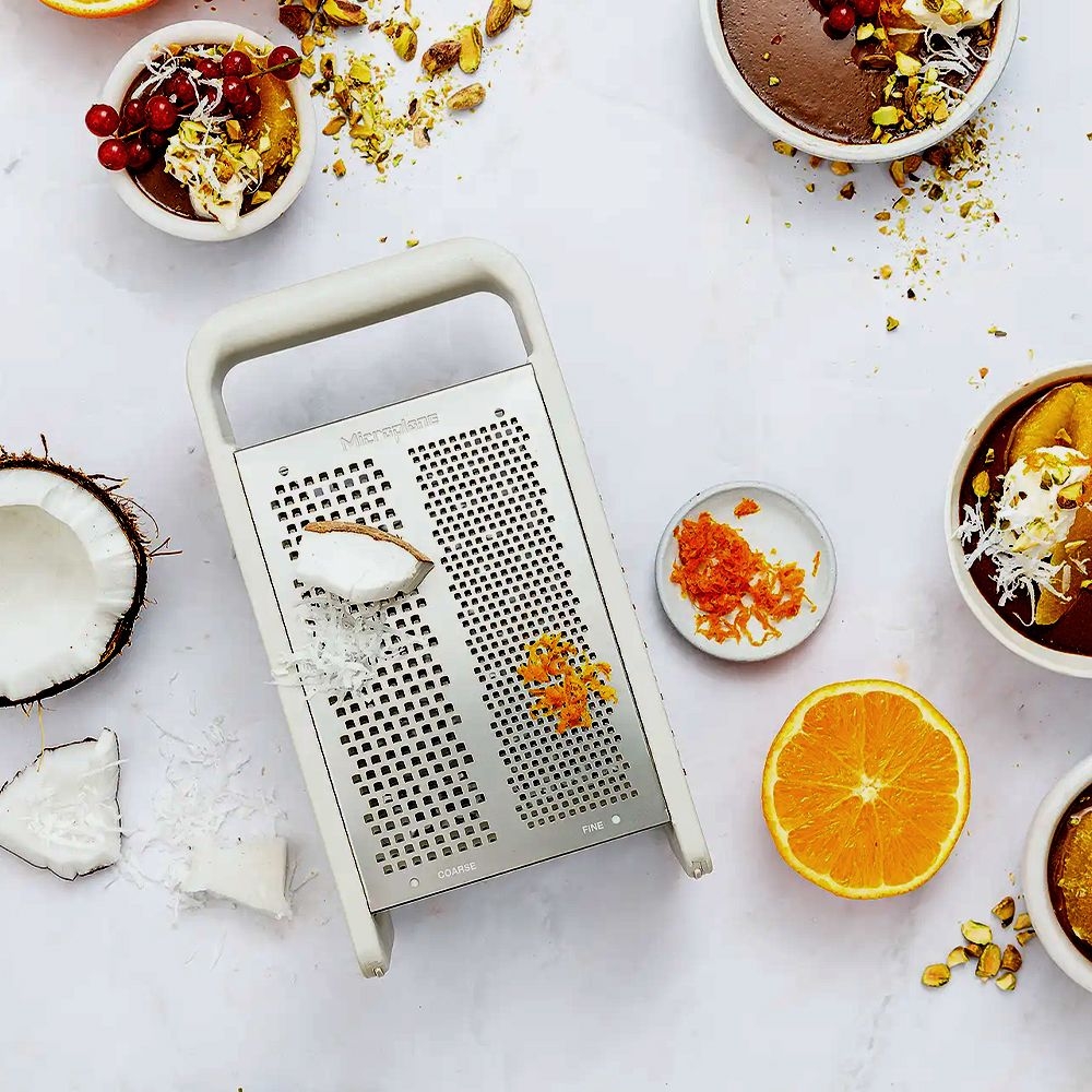 Microplane - Box Grater PureCut |  Cashmere Beige