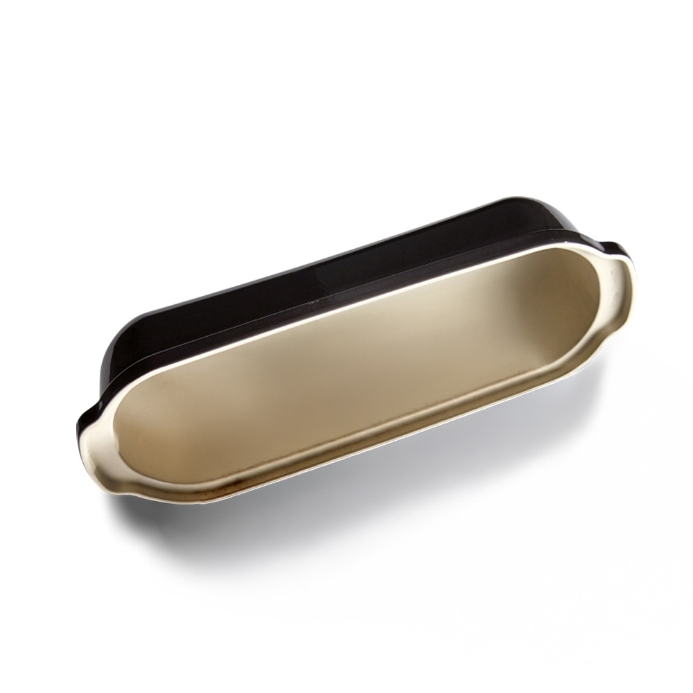 Emile Henry country bread lid Fusain ceramic