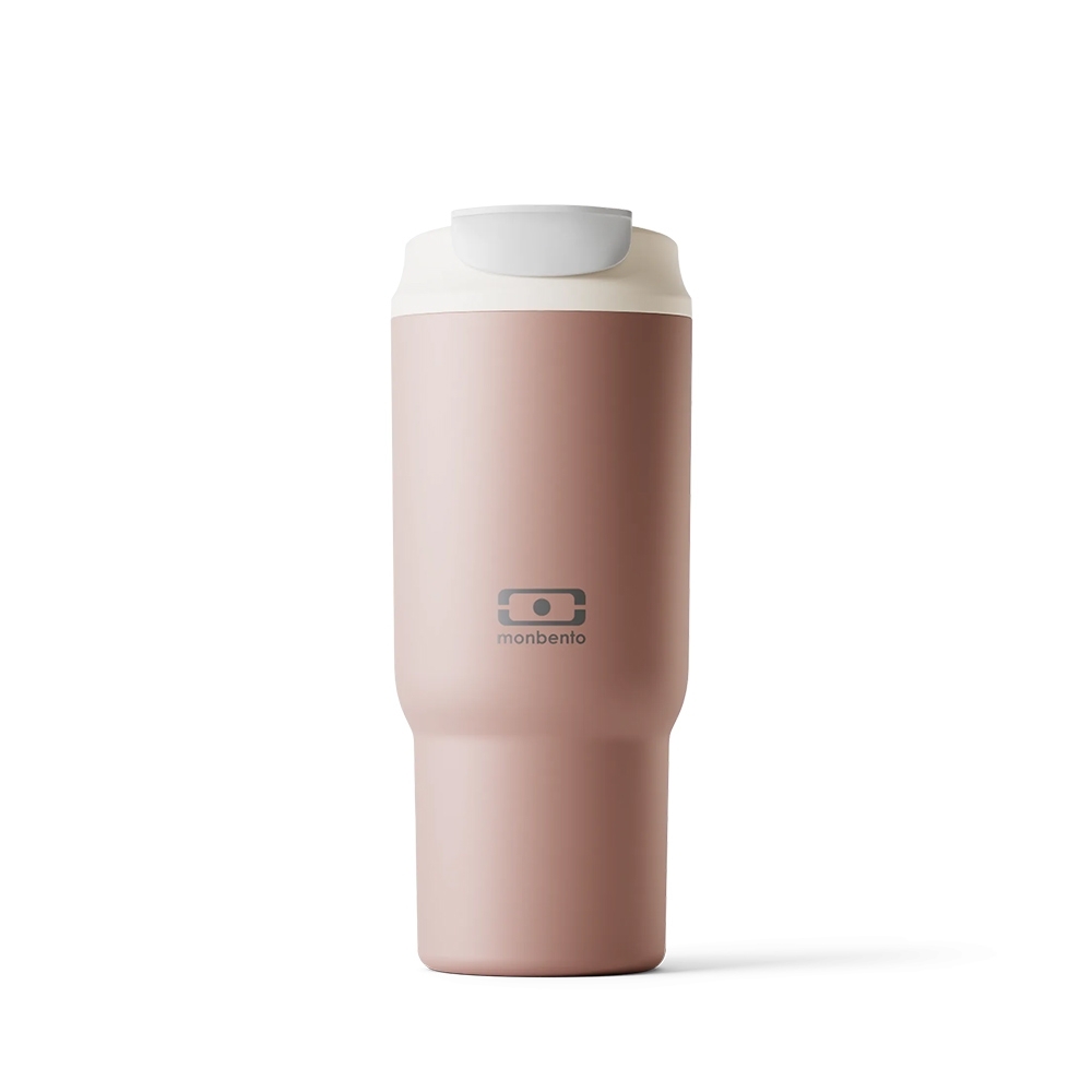 monbento - MB Travel Insulated Cup with Straw, Pink Moka