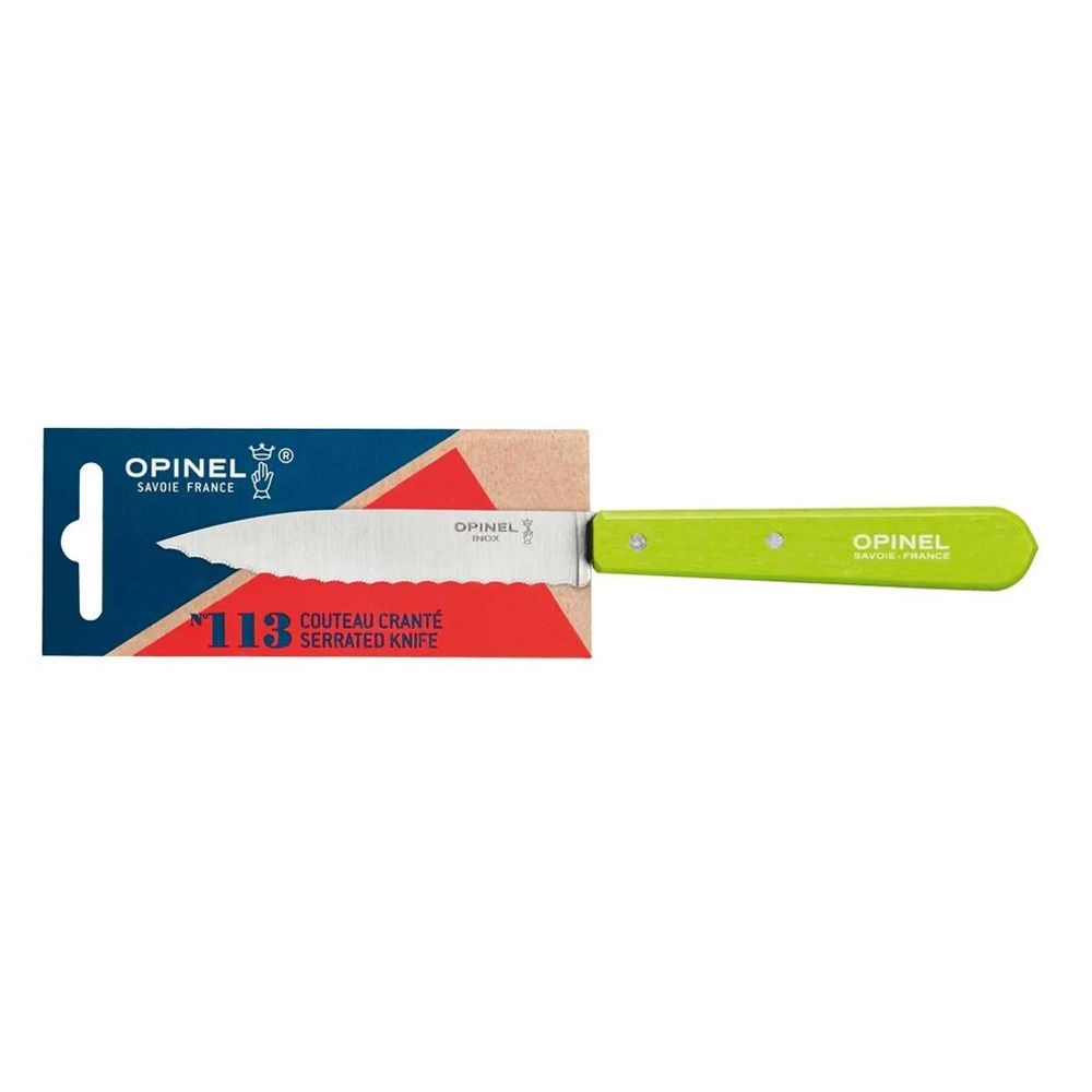 Opinel - Küchenmesser No.113 - grün