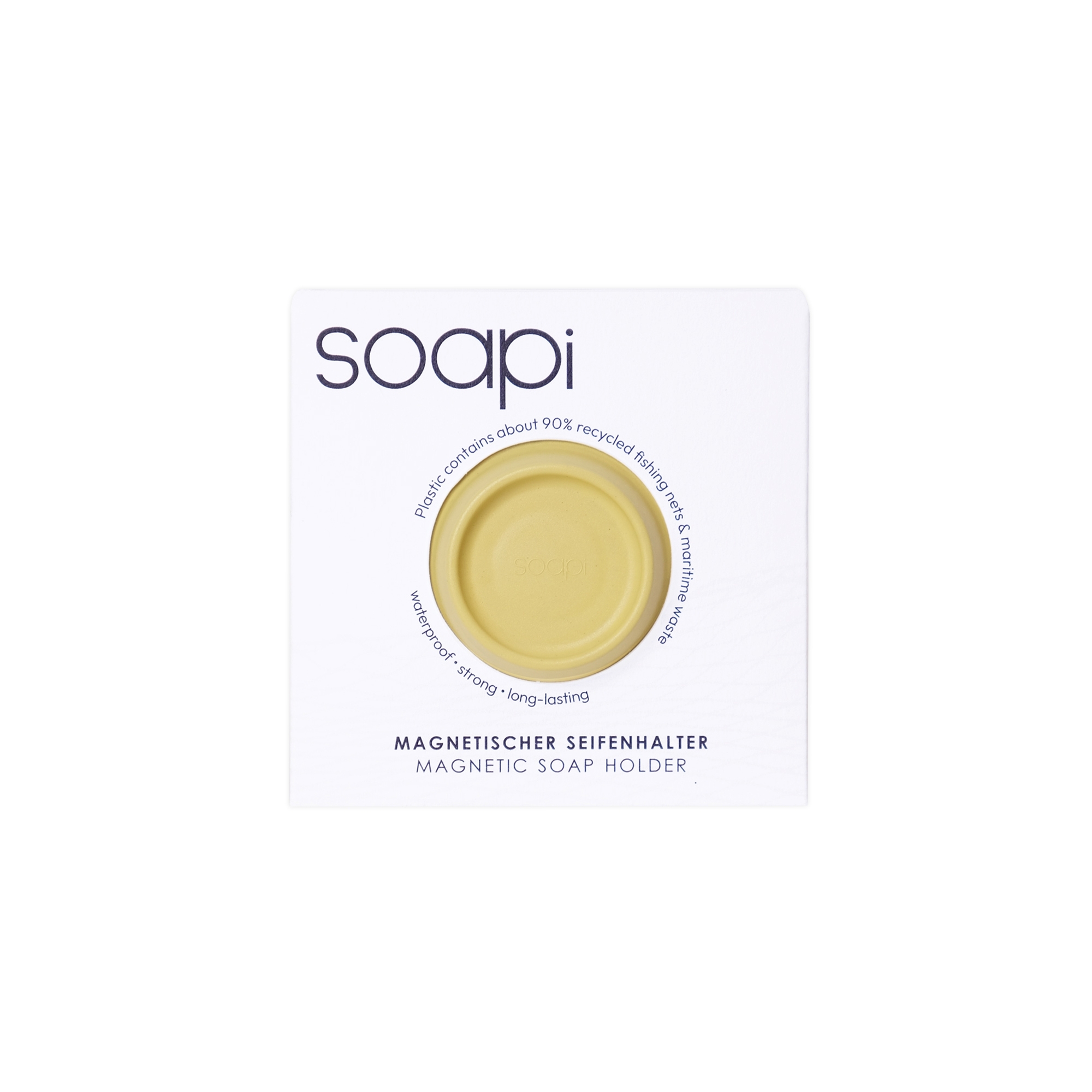 Soapi - Magnetseifenhalter - Gelb