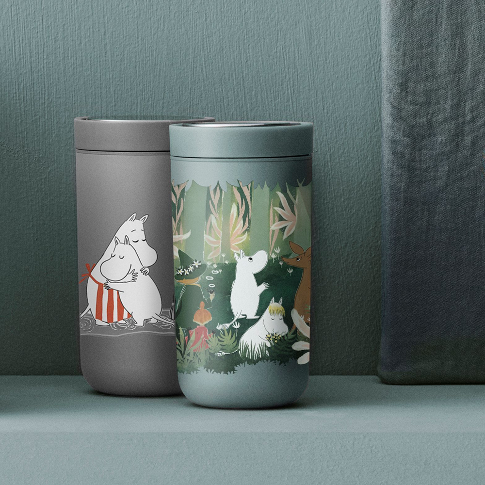 Stelton x Moomin - To Go Click - Mug 200 ml - Moomin Soft Sand