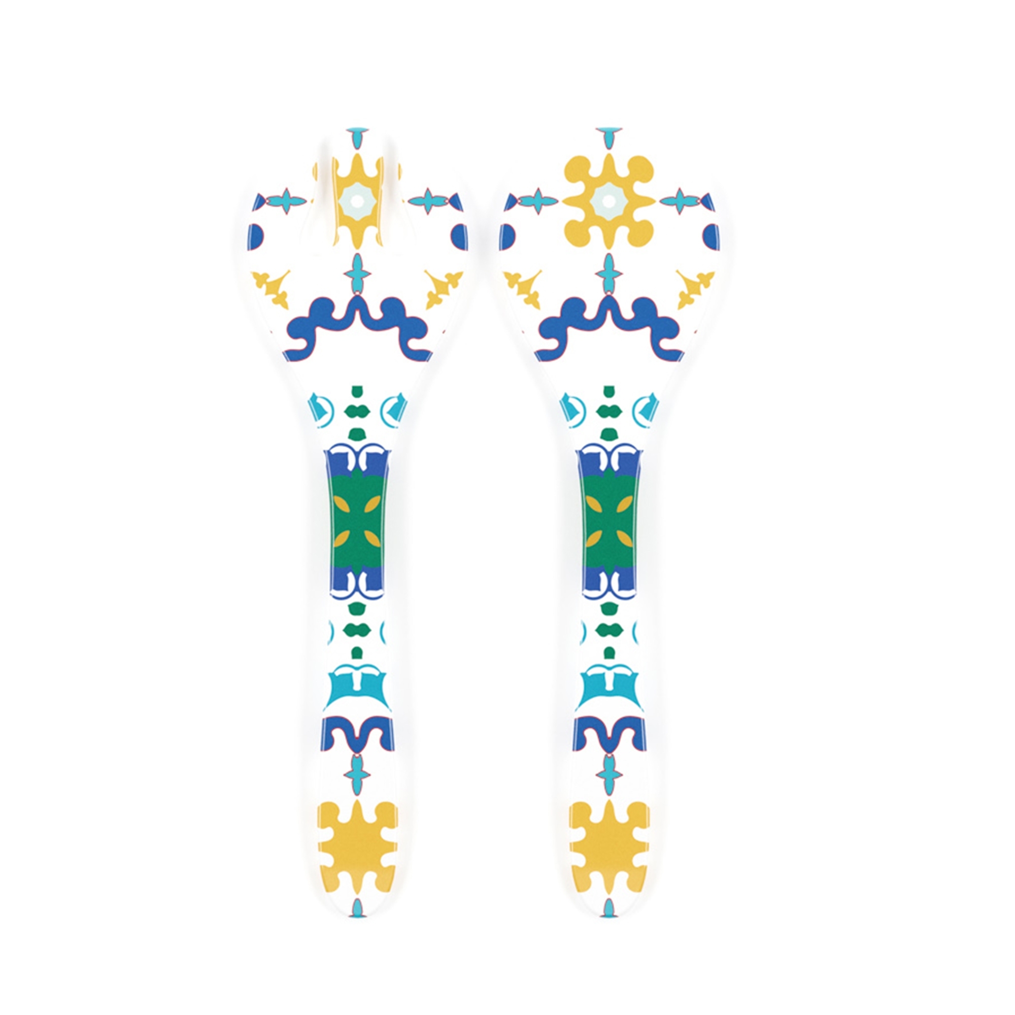 Guzzini - Salad cutlery 'Flower&Lemon'