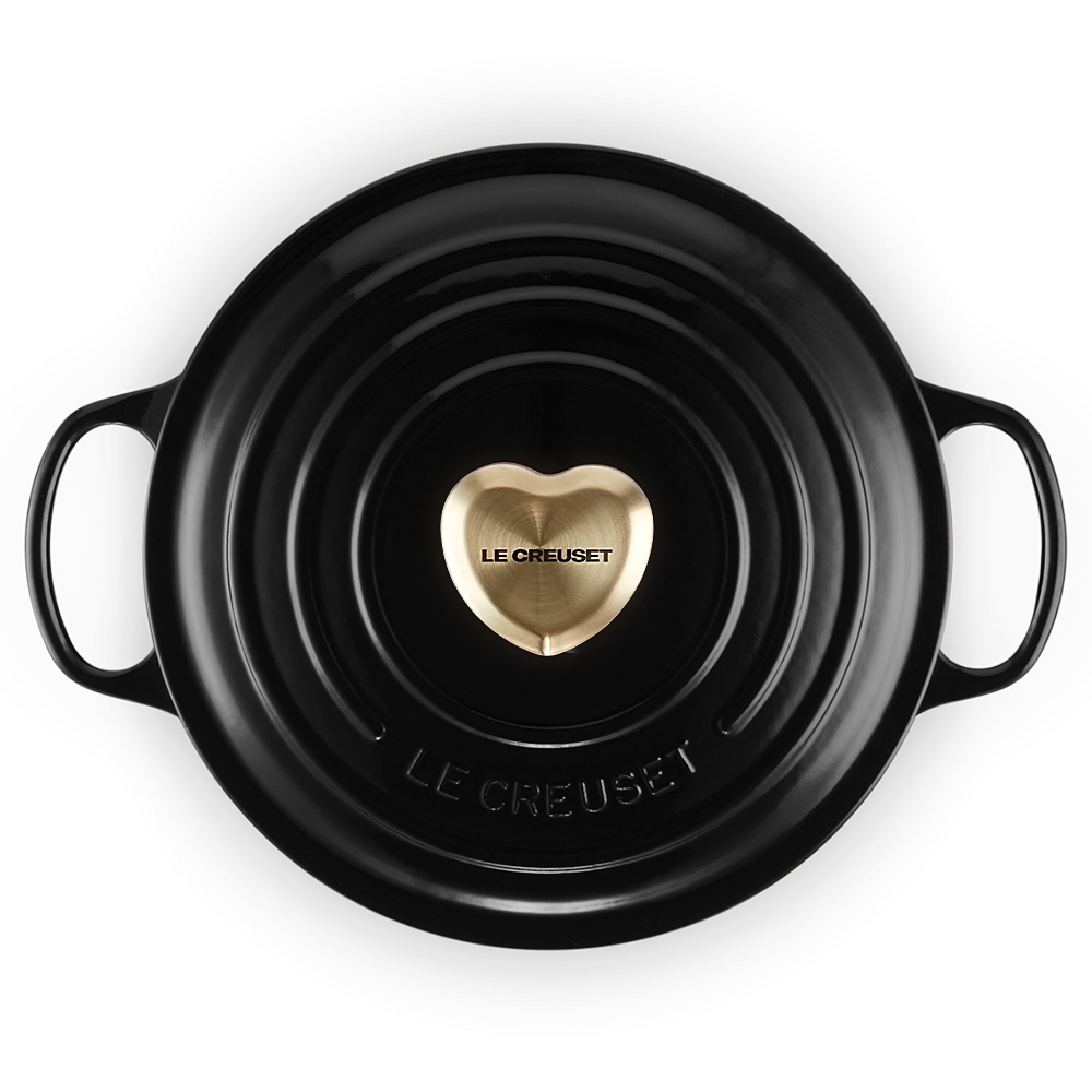 Le Creuset - Heart Light Gold Knob 4,7 cm - Signature Collection