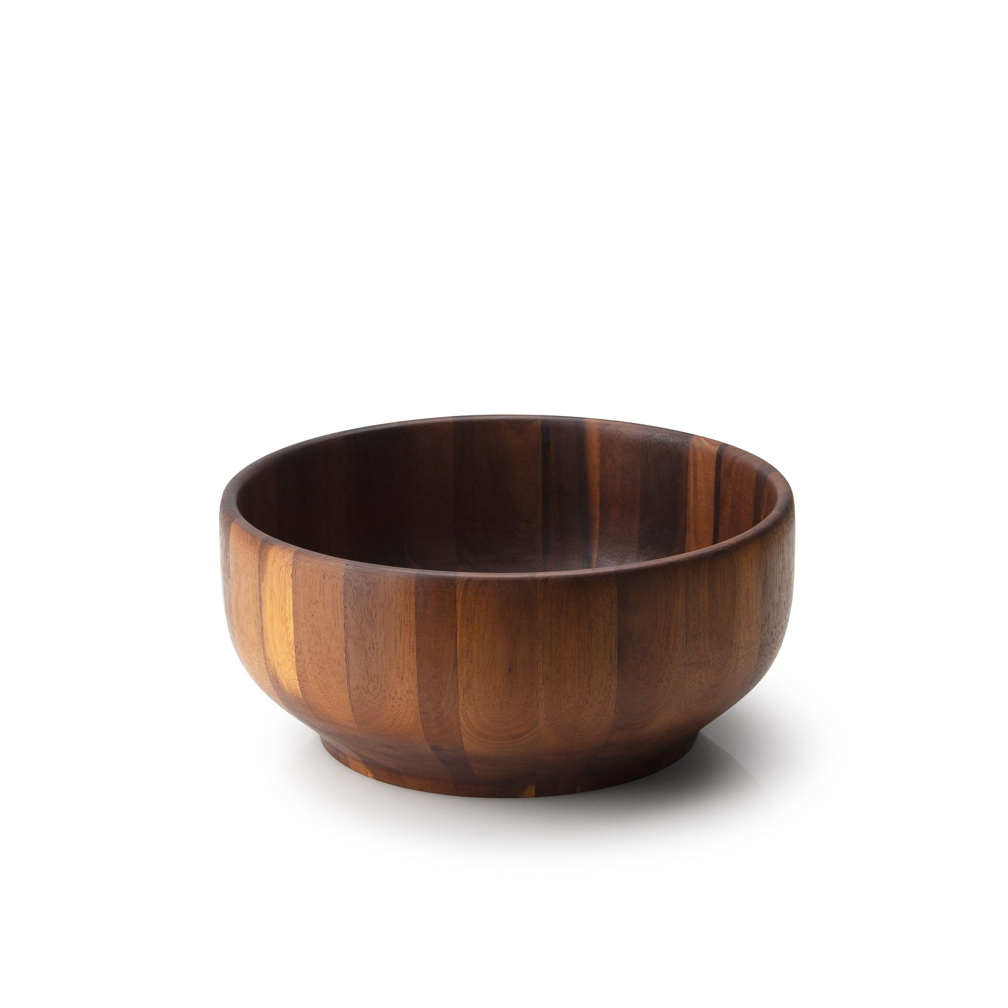 Runde Servierschale aus Akazienholz