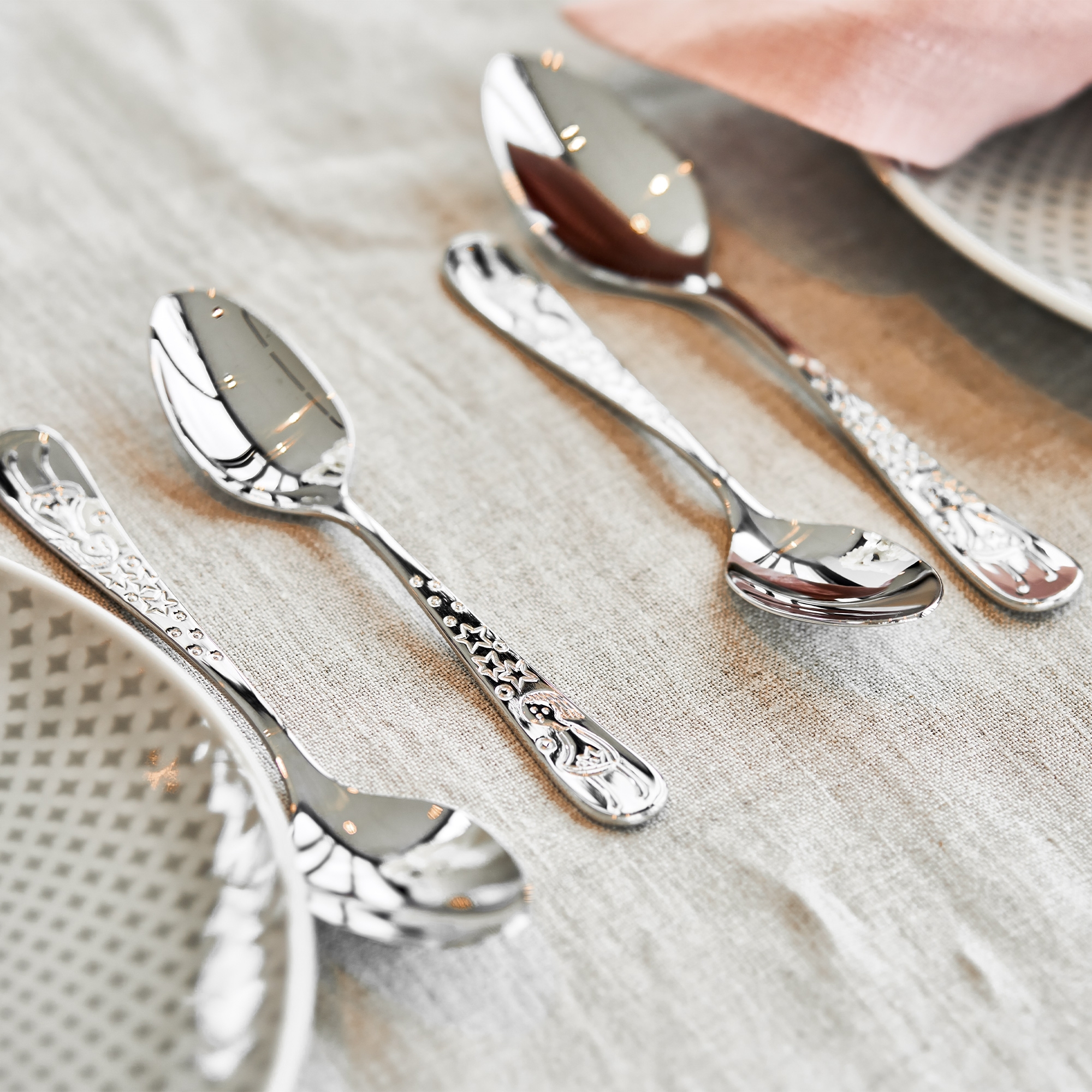 Zwilling - children's cutlery set Grimm's Fairy Tales - 4 pieces