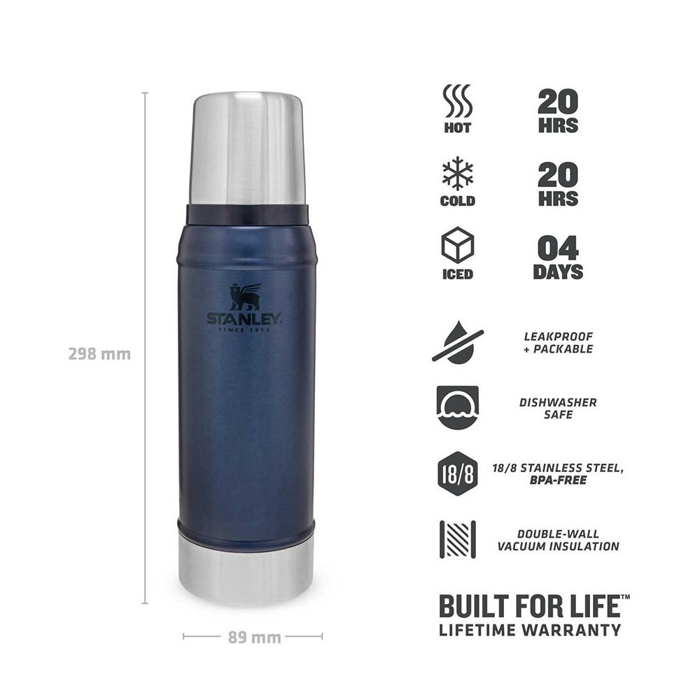 Stanley - Classic Isolierflasche 0,75 L