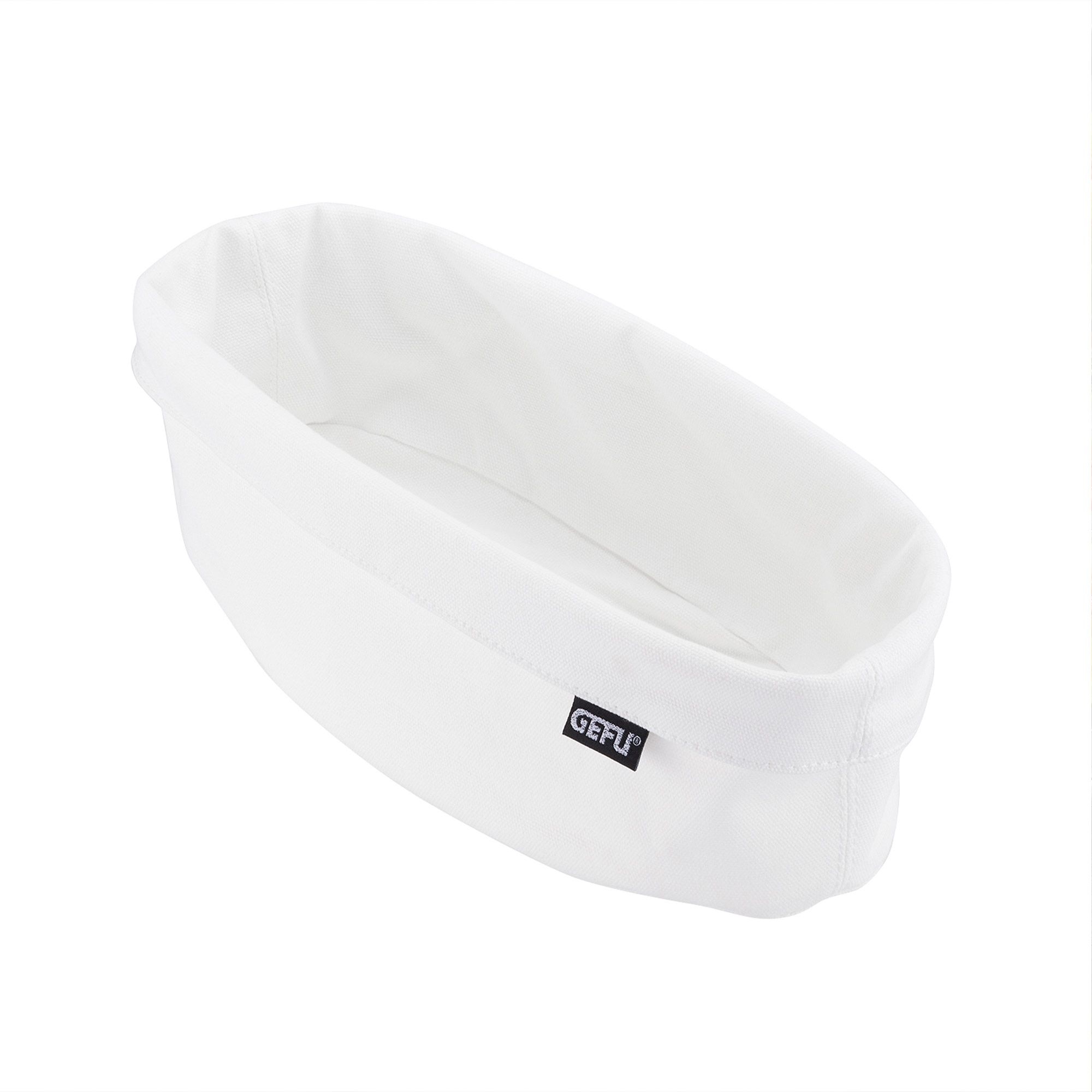 Gefu - Fabric Insert for Bread Basket BRUNCH oval white