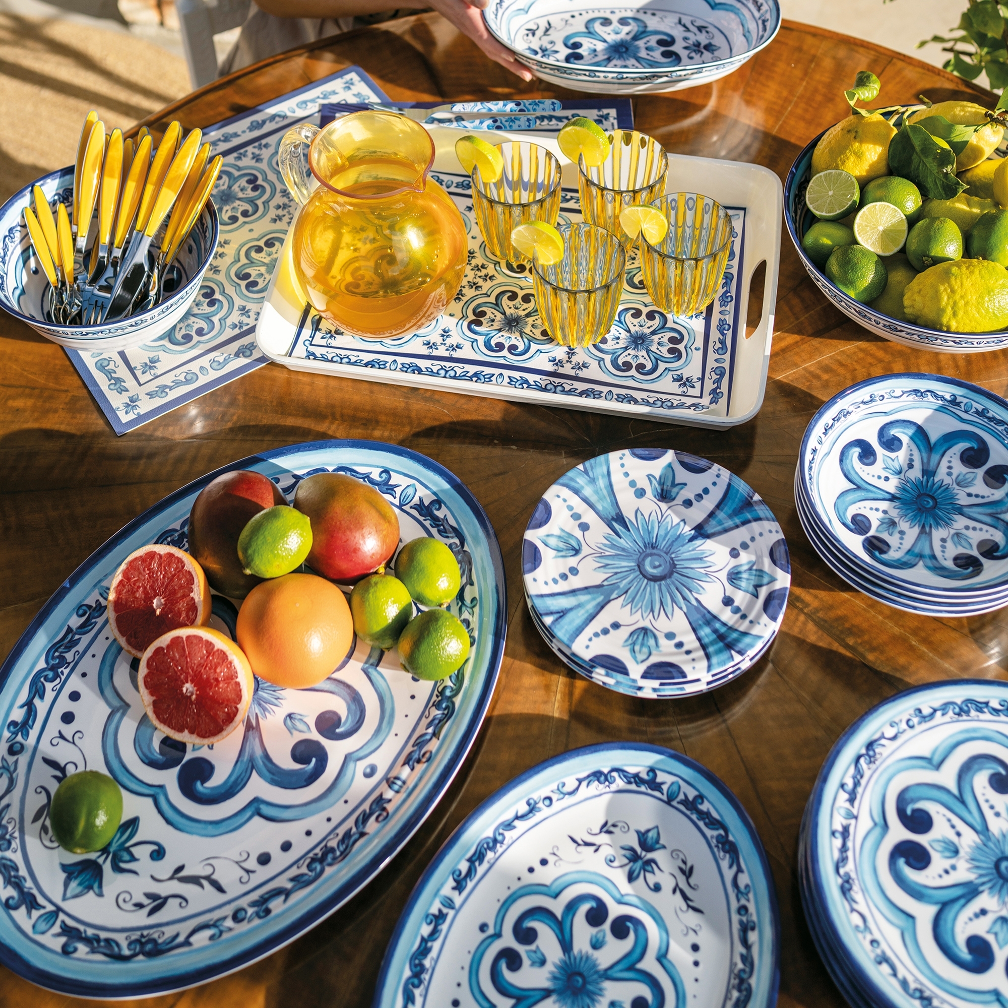 Guzzini - Bowl Ø 30 cm 'Blues' - Mediterranean Blue