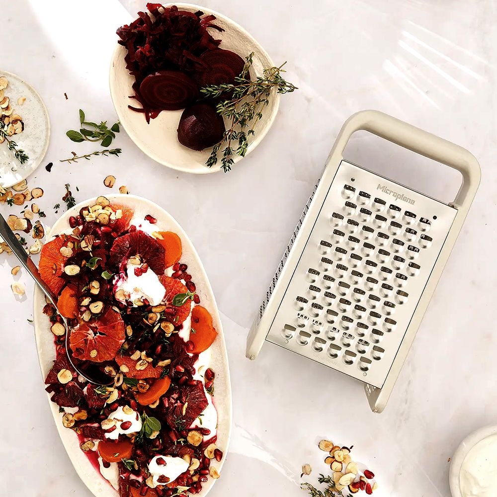 Microplane - Box Grater PureCut |  Cashmere Beige