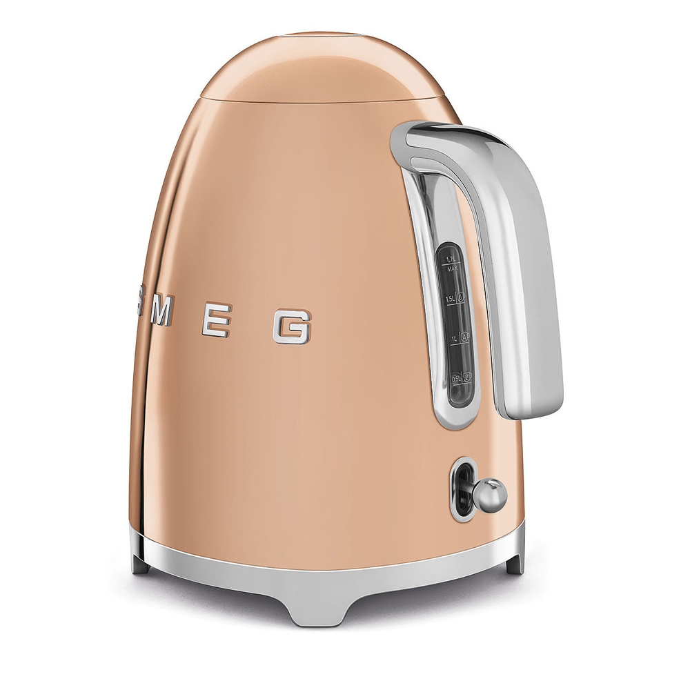 Smeg - 1.7 L kettle - design line style The 50 ° years -  Rose Gold