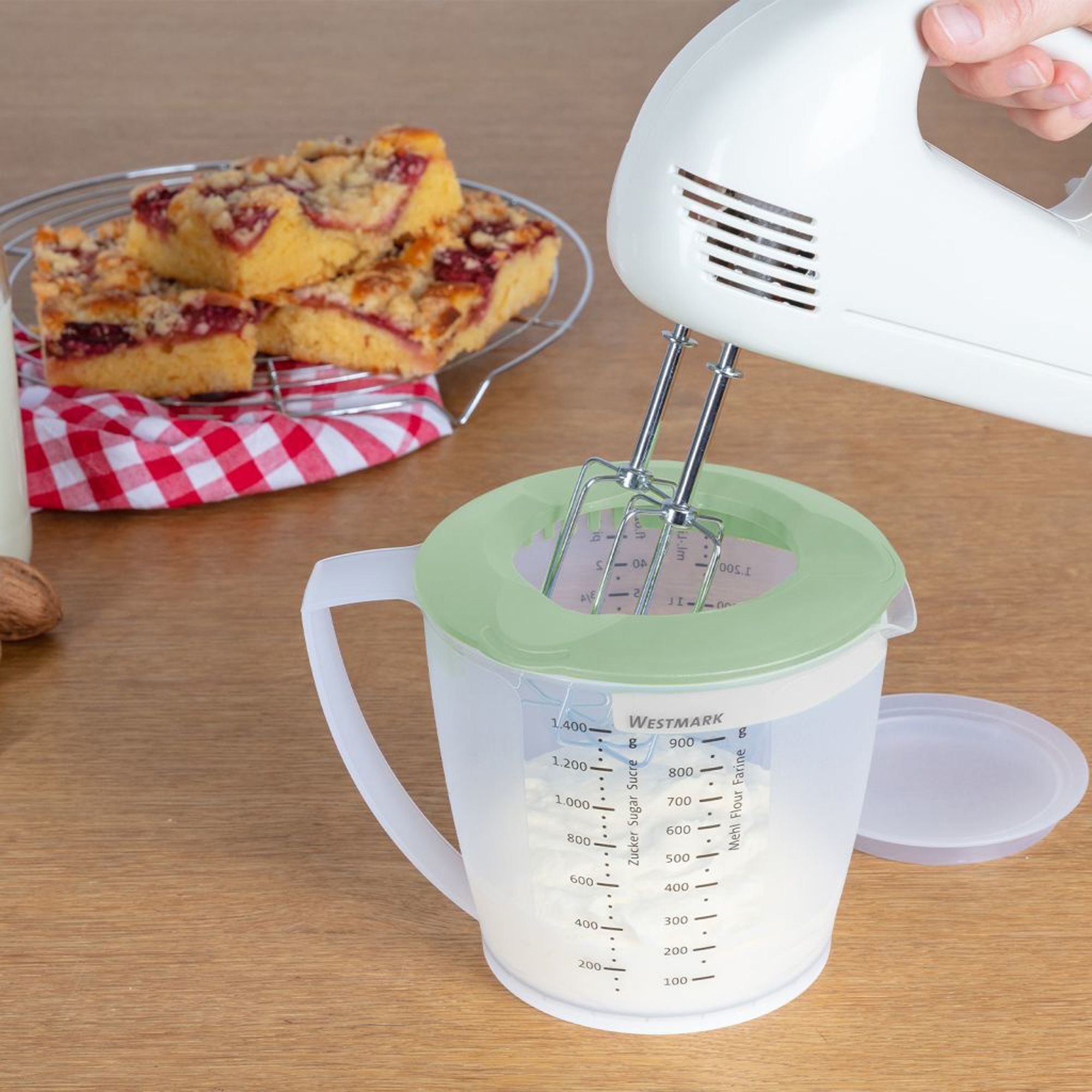 Westmark - Beaker with Lid - «Helena» - 1,4 L - Mint-Green