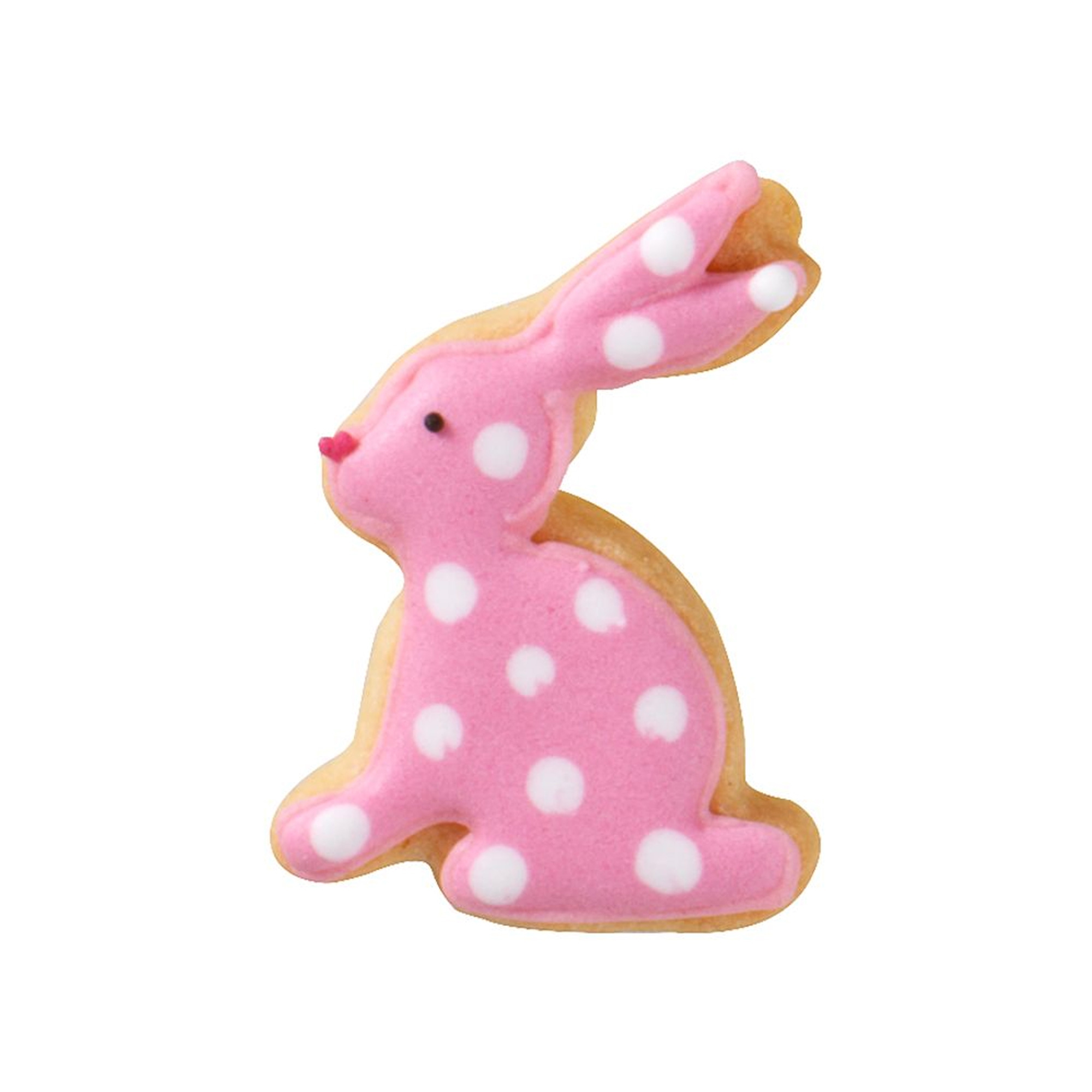 RBV Birkmann - Cookie cutter rabbit, sitting, 5 cm